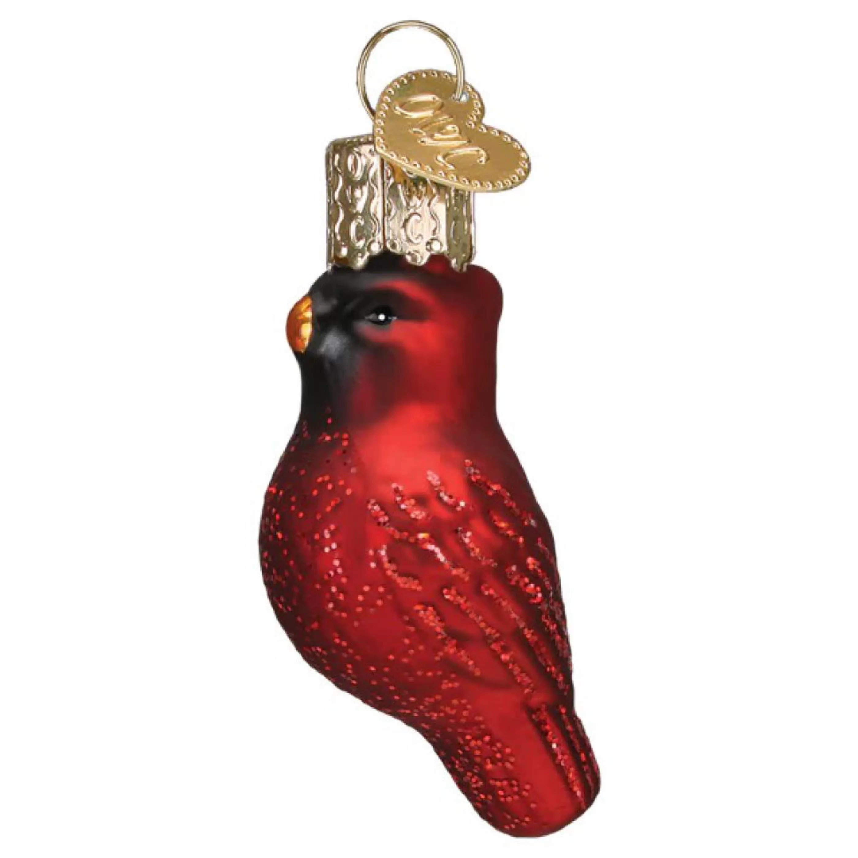 Old World Christmas Mini Red Cardinal Ornament Outlet