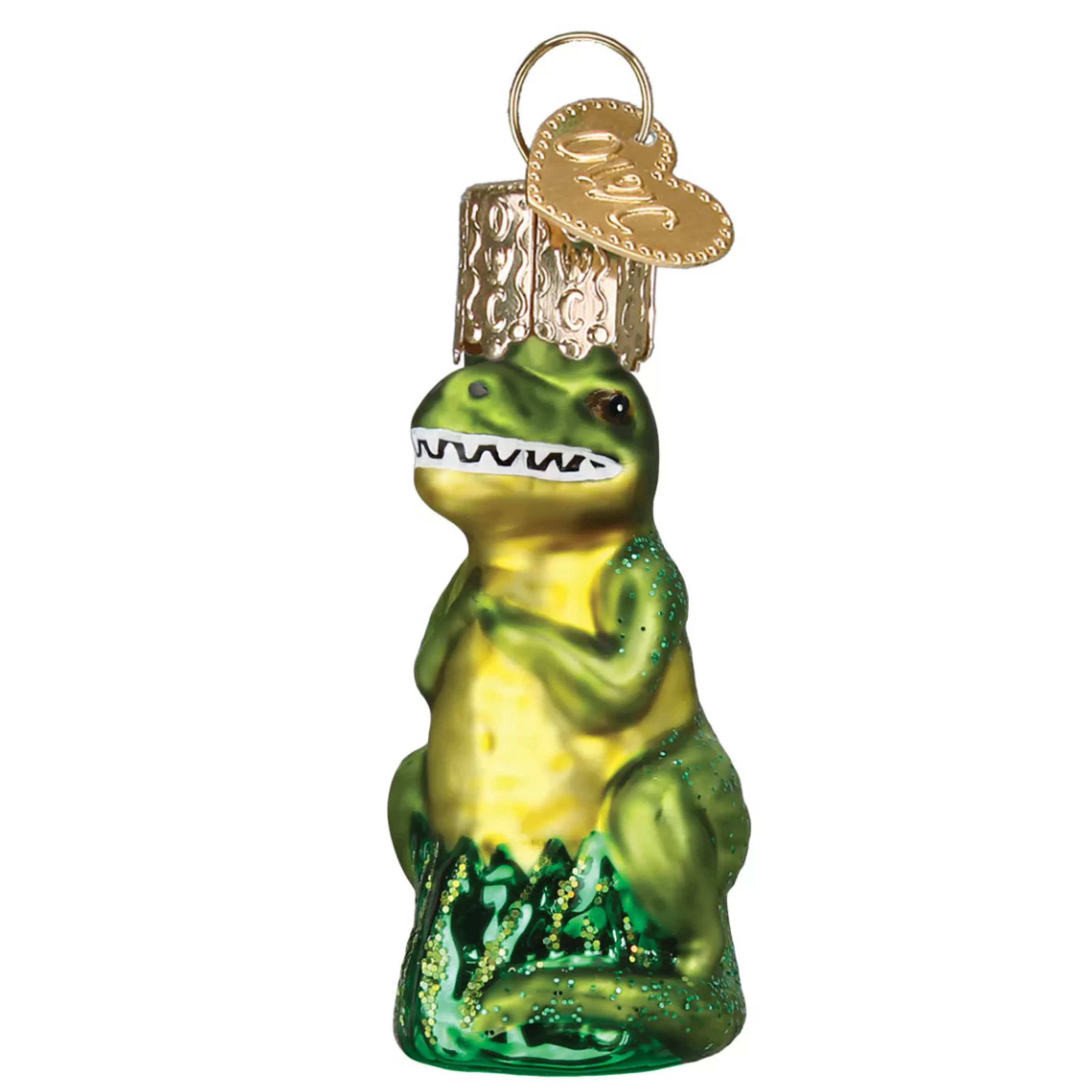 Old World Christmas Mini T Rex Ornament Fashion