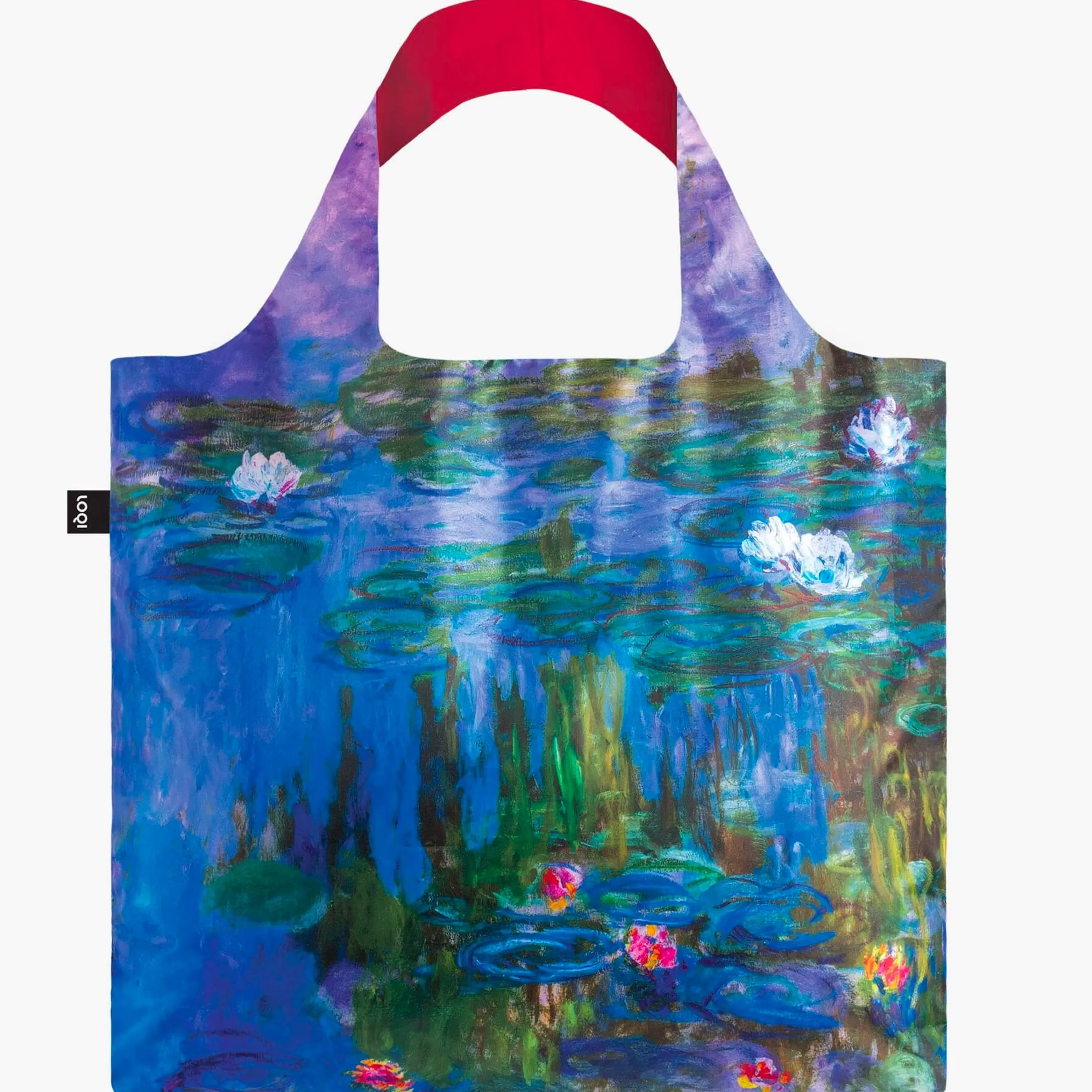 LOQI Bags>Monet Water Lilies Recycled Tote Bag