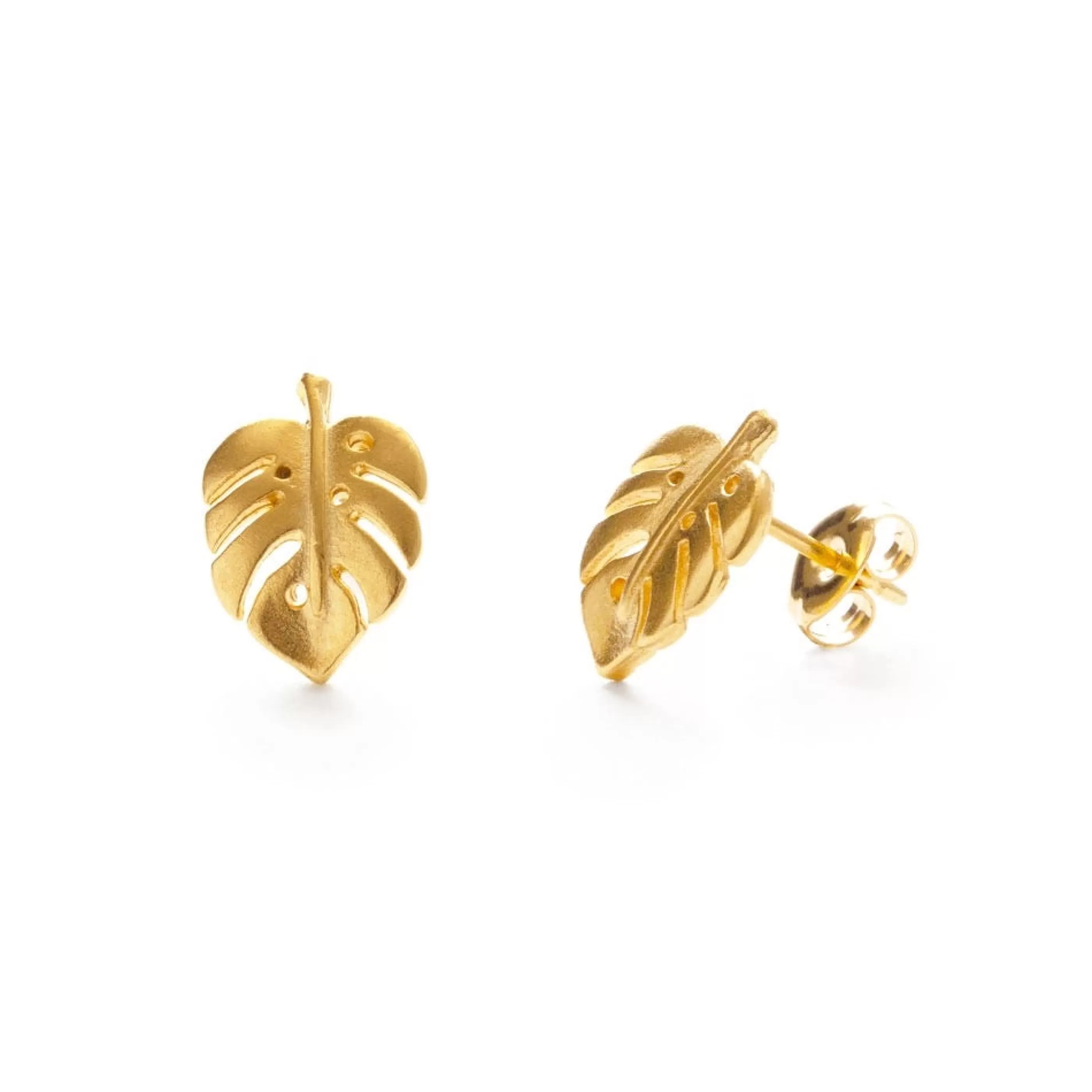 Amano Studio Jewellery>Monstera Stud Earrings