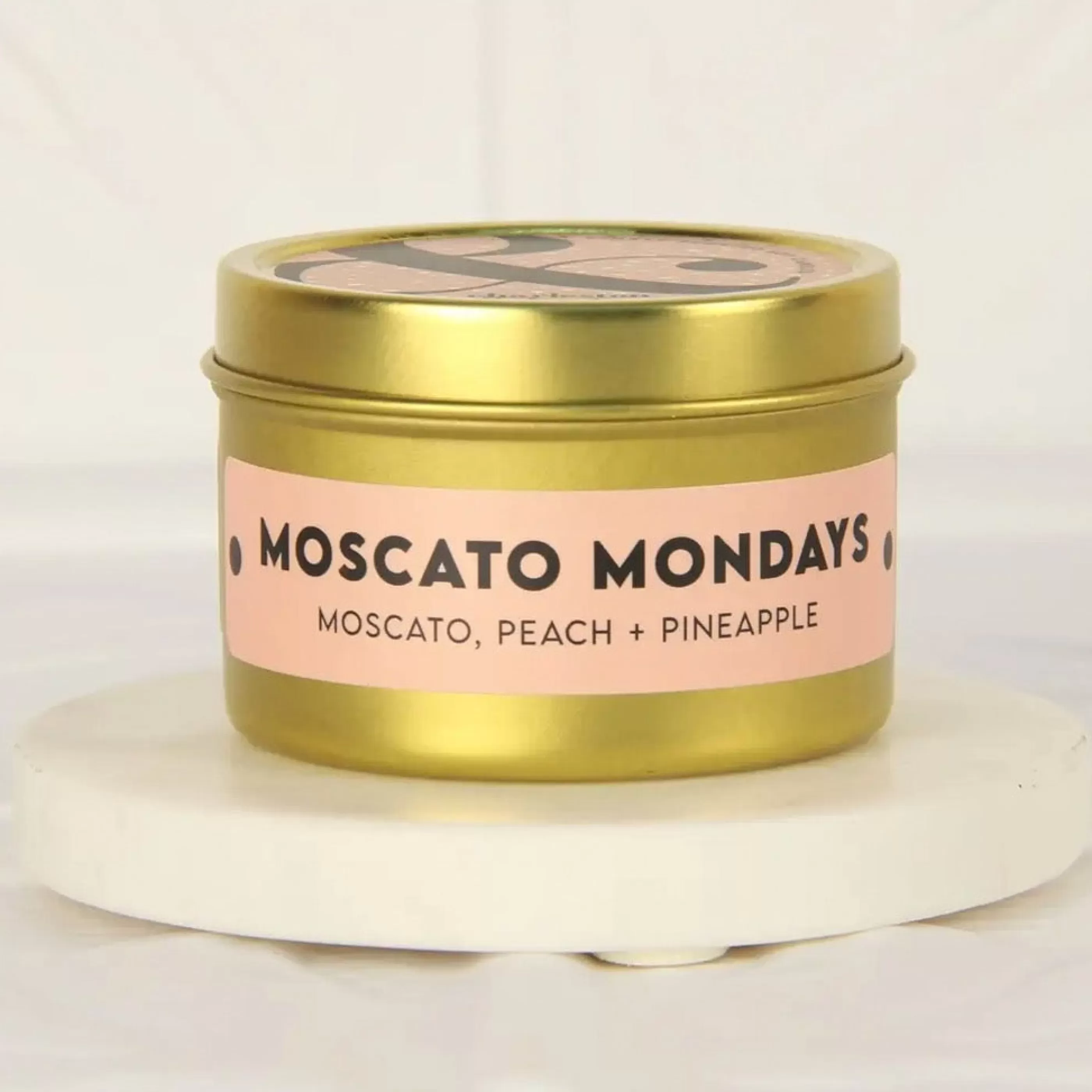 Charleston & Harlow Candle Co. Candles & Home Fragrances>Moscato Mondays Soy Candle 4Oz