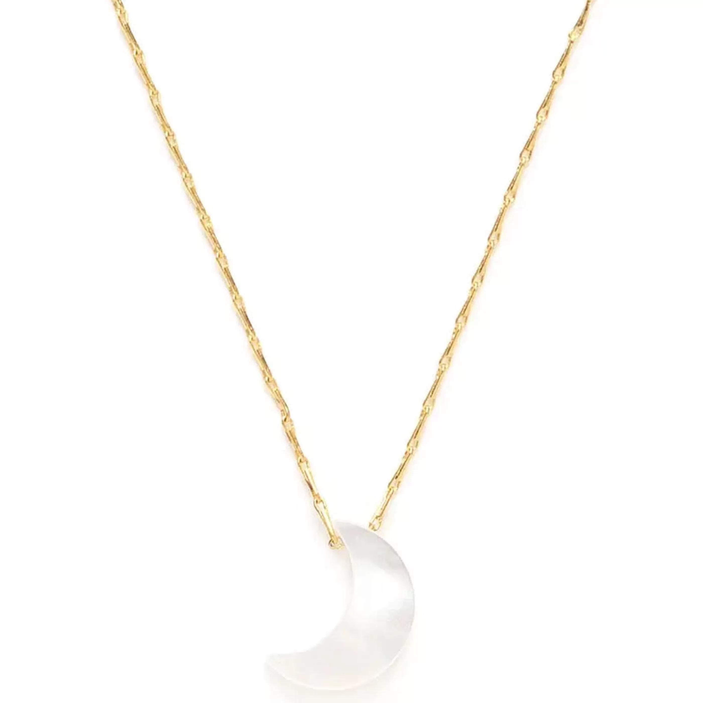 Amano Studio Jewellery>Mother Of Pearl Moon Necklace