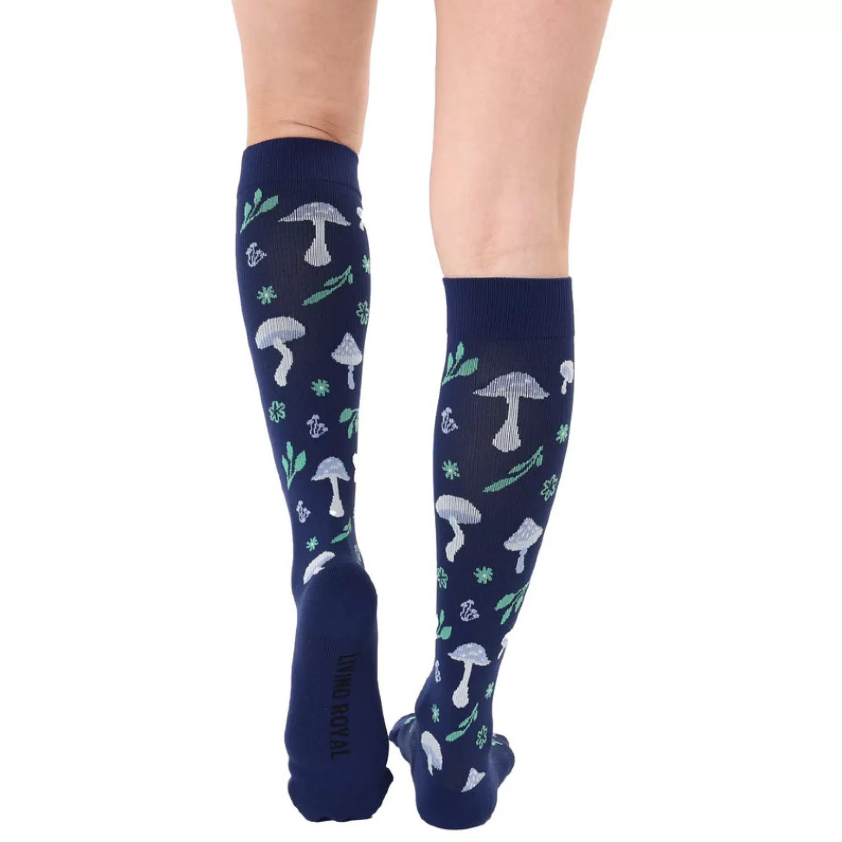 Living Royal Men's Socks>Mushroom Compression Socks