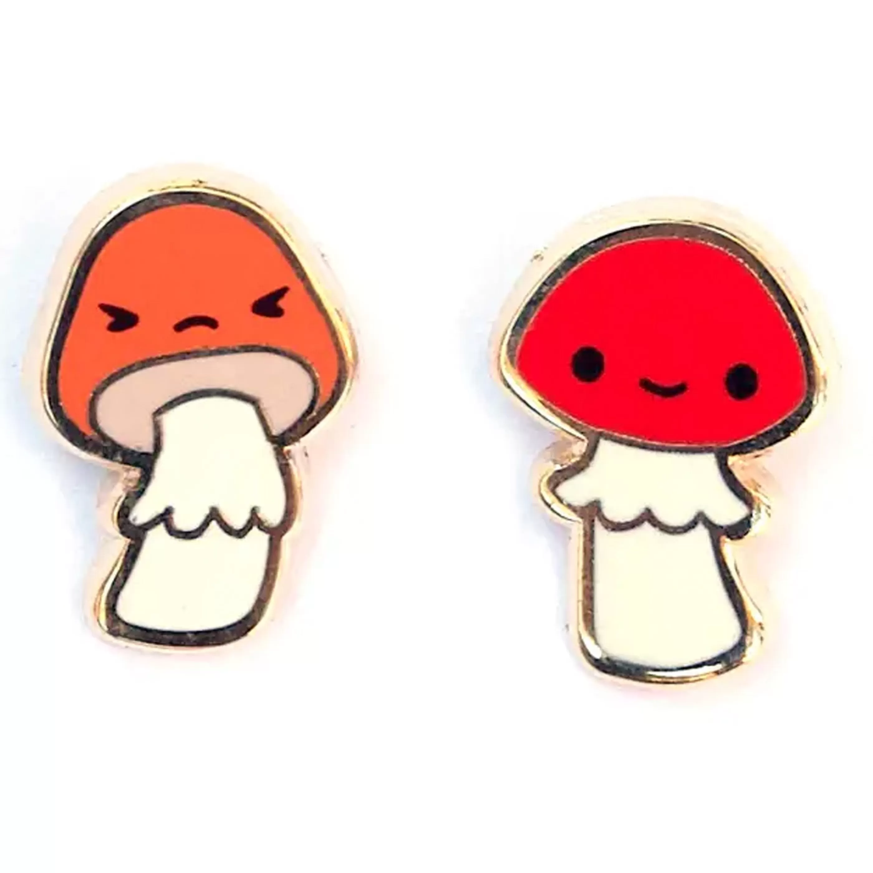 LuxCups Creative Jewellery>Mushroom Friend Earrings