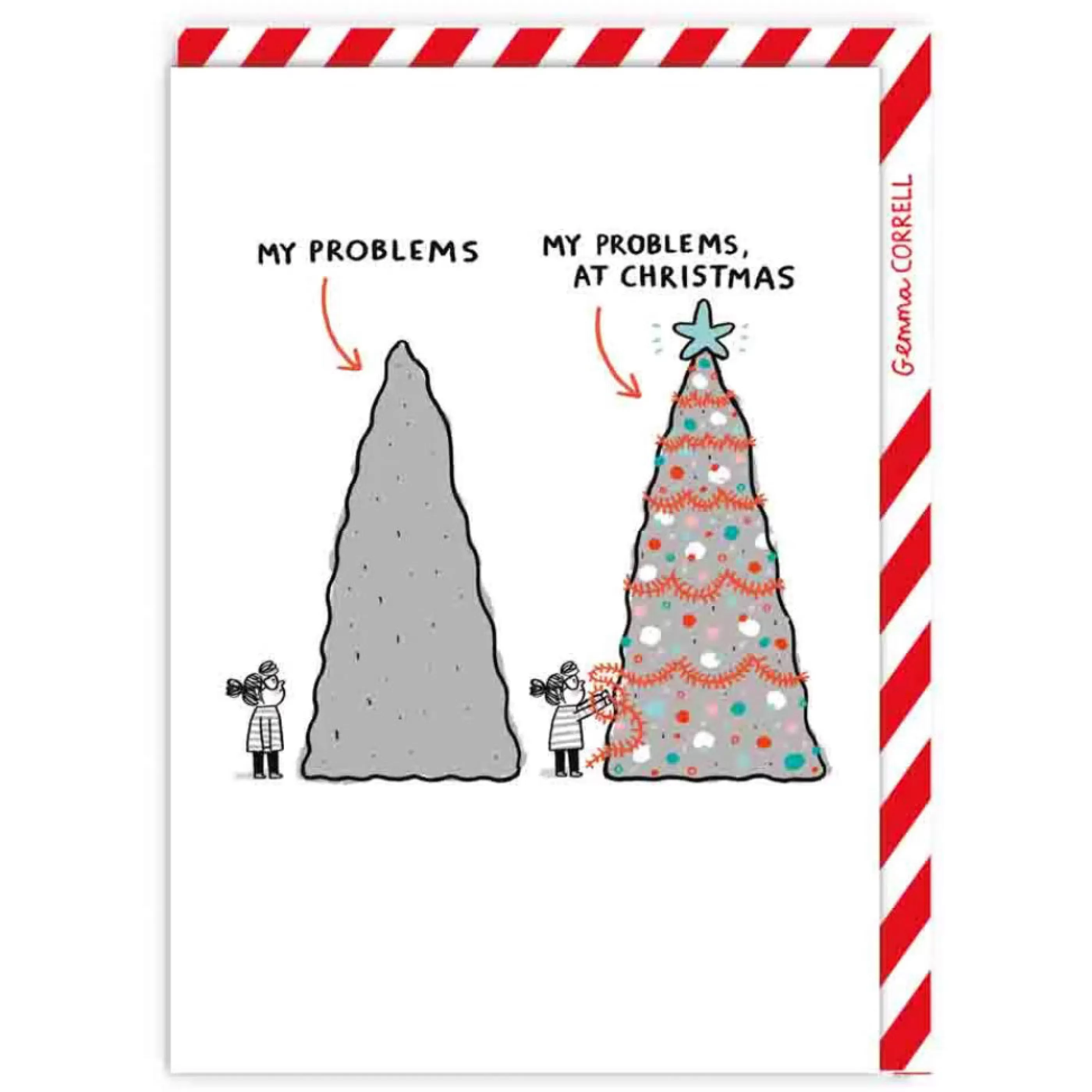 Ohh Deer My Problems At Christmas Card New