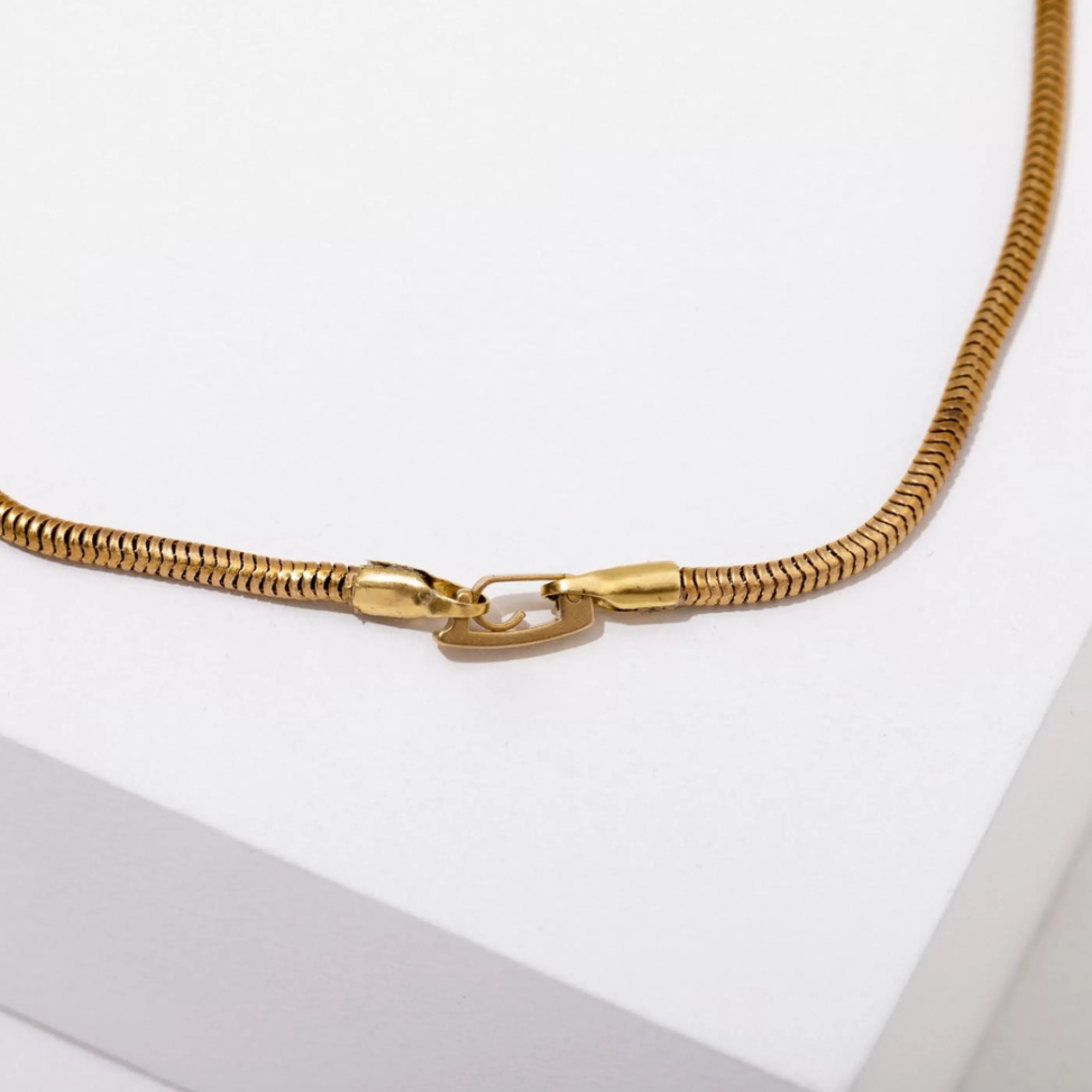 Larissa Loden Jewellery>Nadia 20" Round Snake Chain Necklace