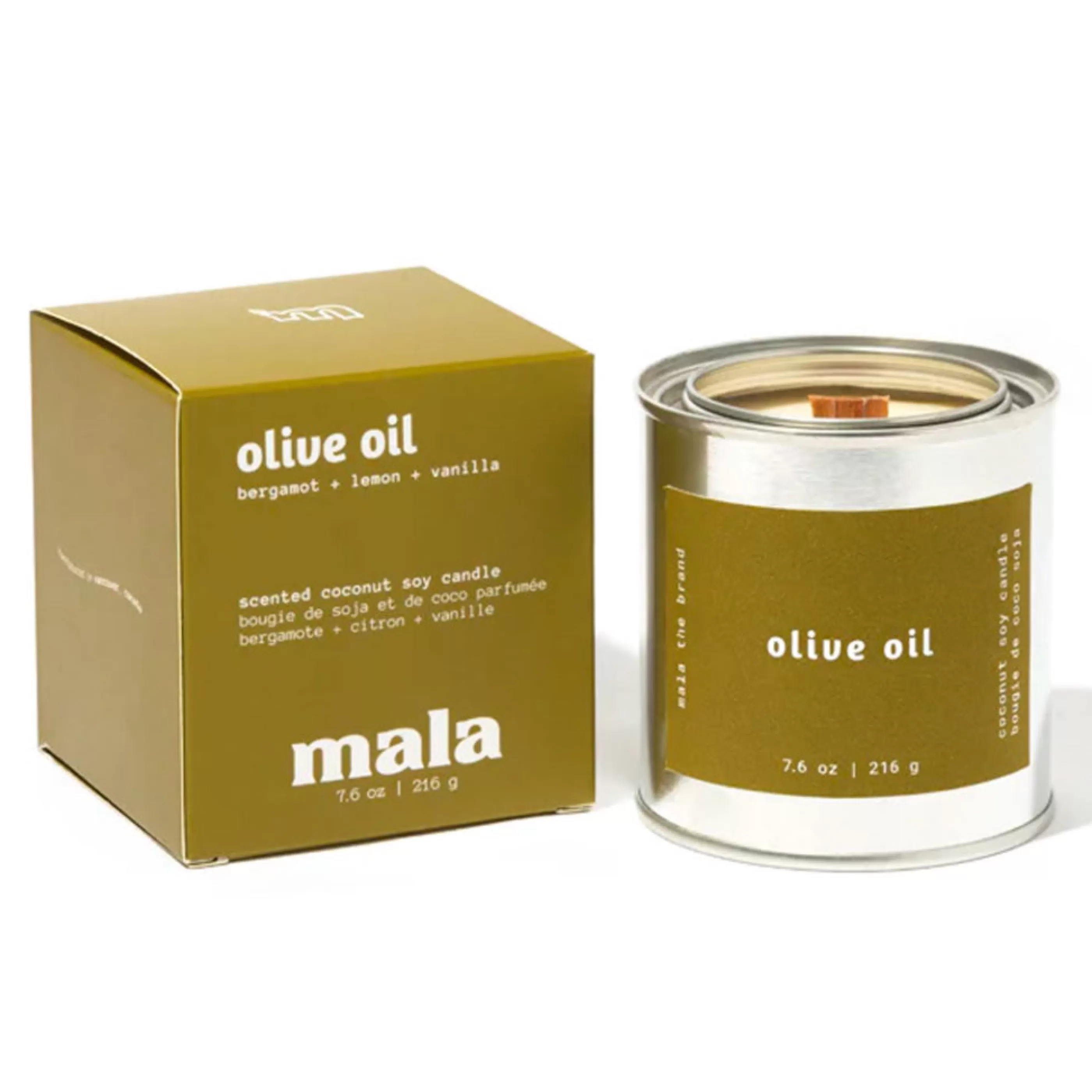 Mala The Brand Candles & Home Fragrances>Olive Oil Candle