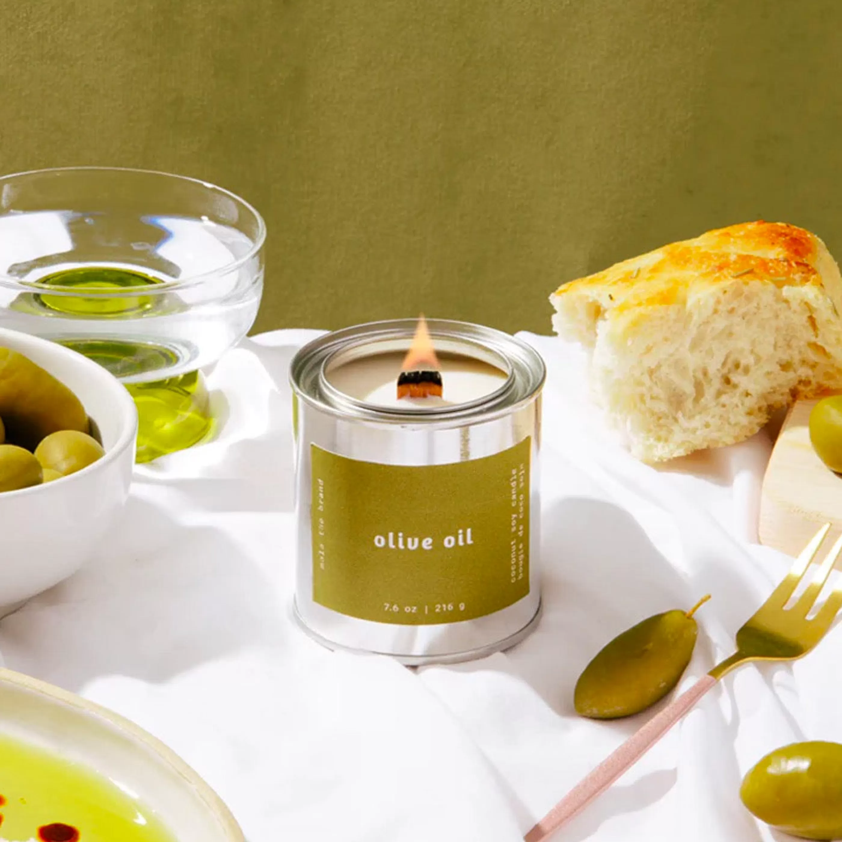 Mala The Brand Candles & Home Fragrances>Olive Oil Candle