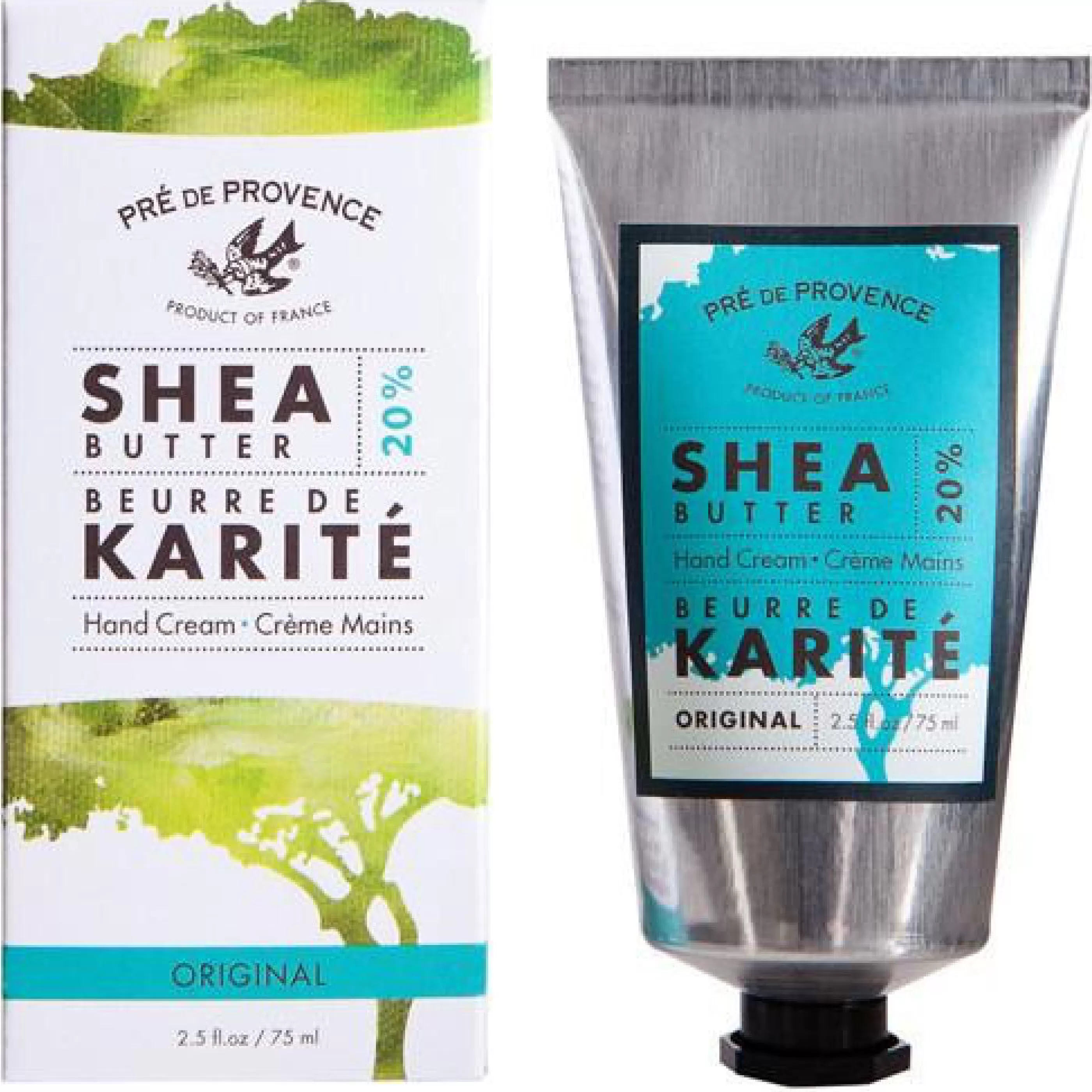 Pre de Provence Lotions>Original Shea Butter Dry Skin Hand Cream 75Ml