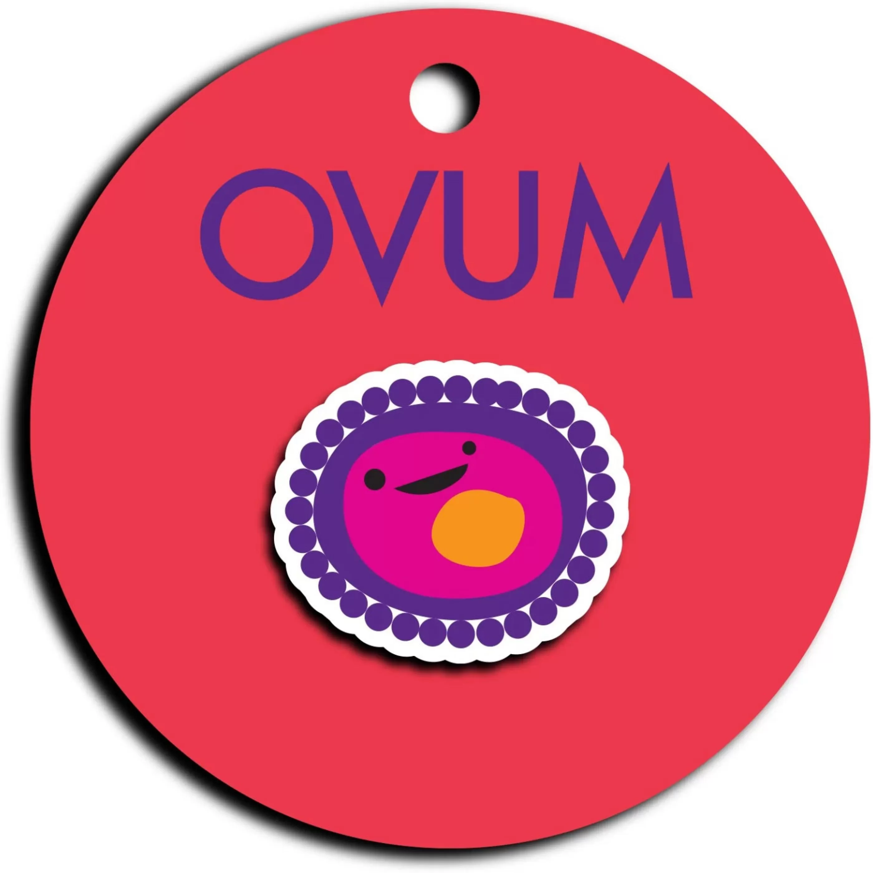 I Heart Guts Pins, Patches & Keychains>Ovum Lapel Pin