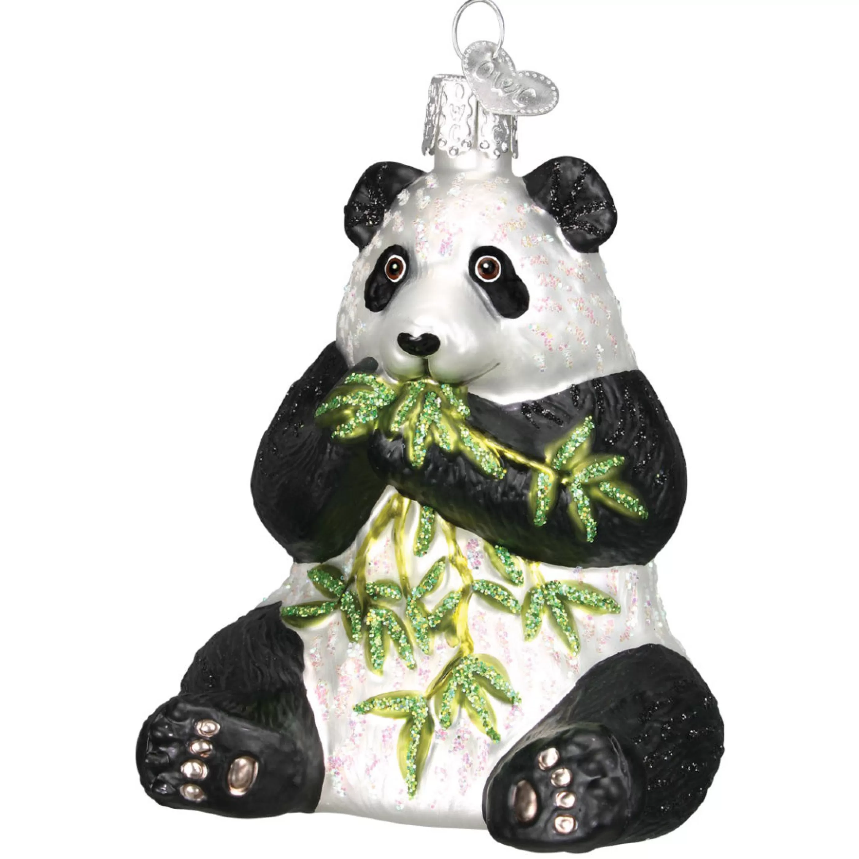 Old World Christmas Panda Ornament Store