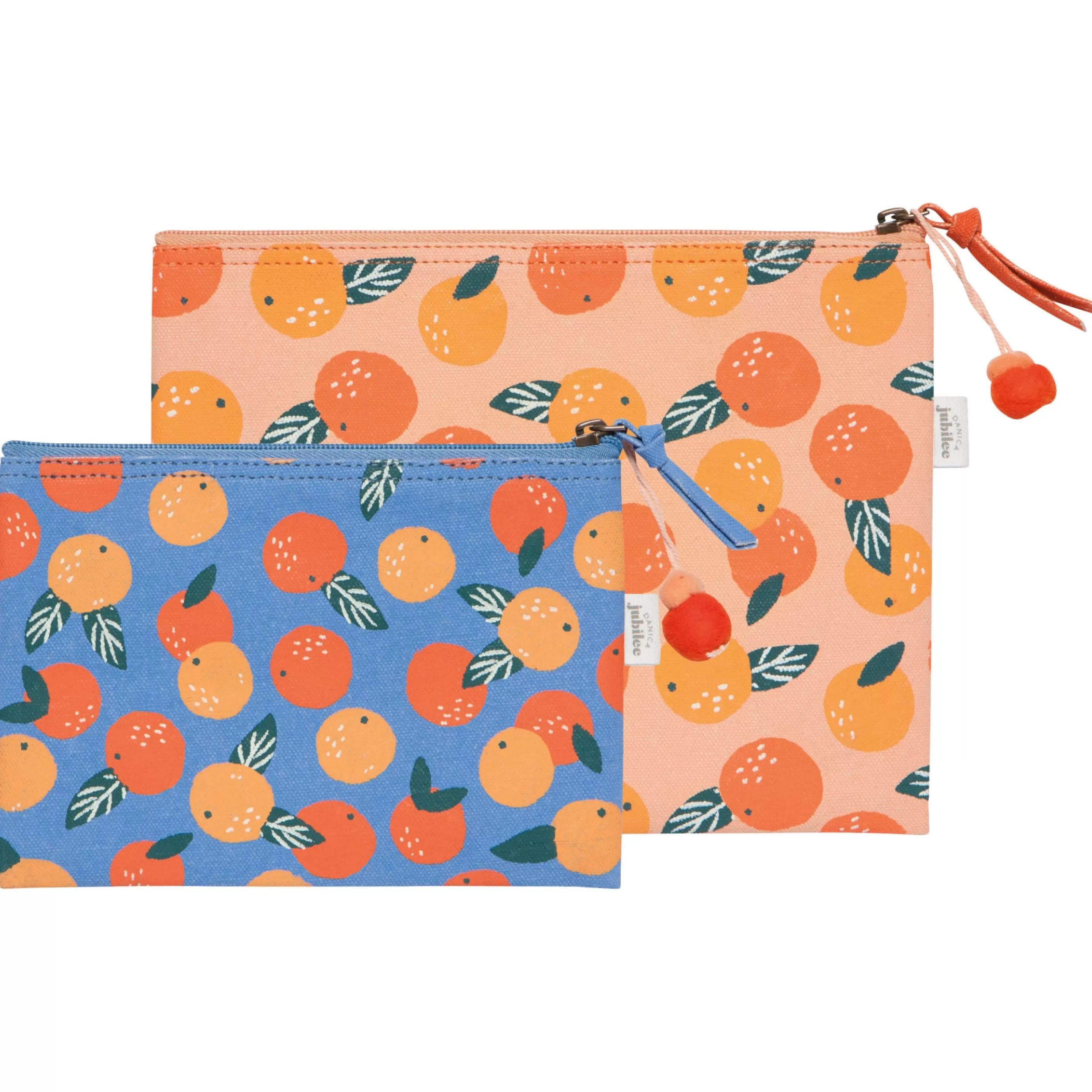 Danica Bags>Paradise Zipper Pouches Set Of 2