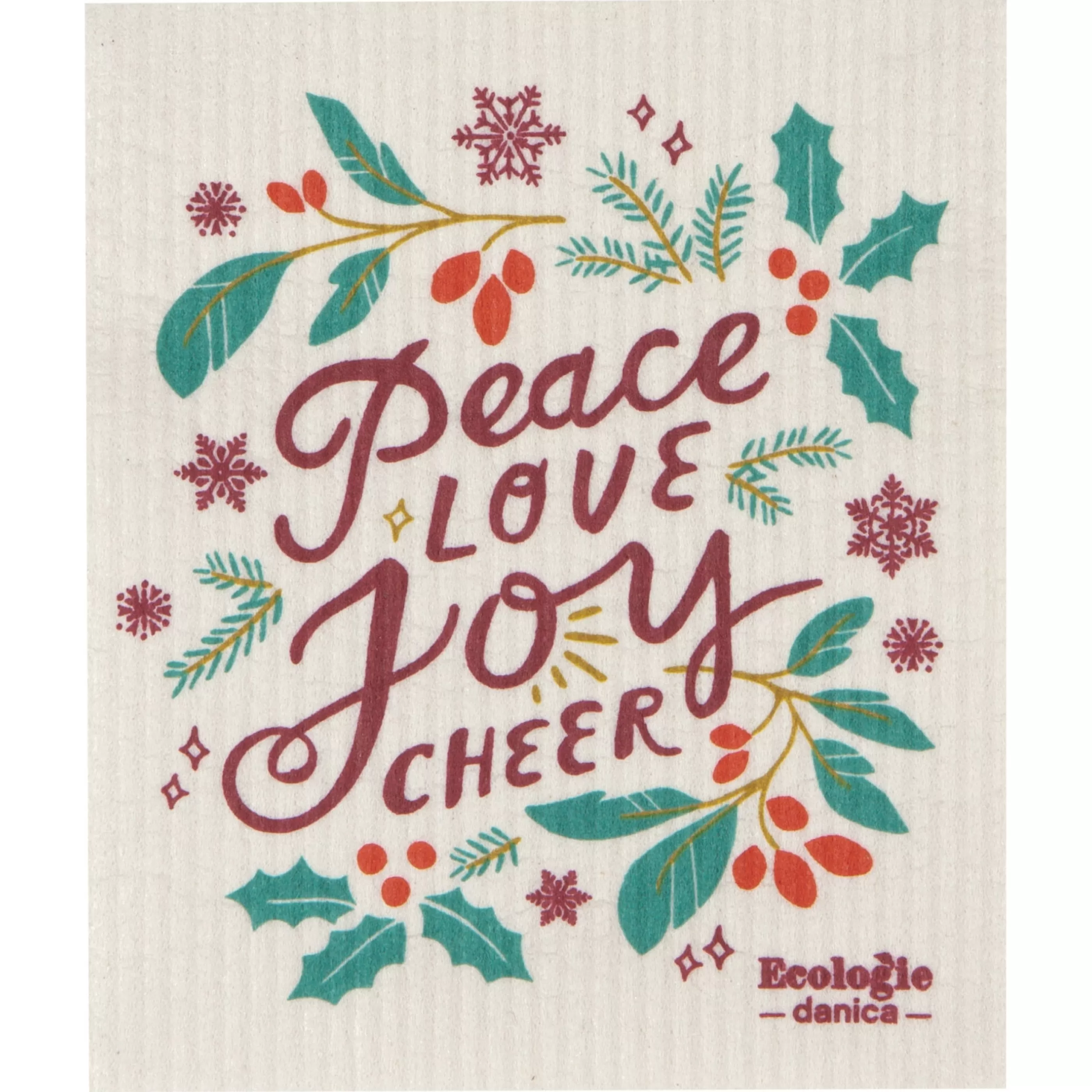 Danica Kitchen & Dining>Peace & Joy Swedish Dishcloth