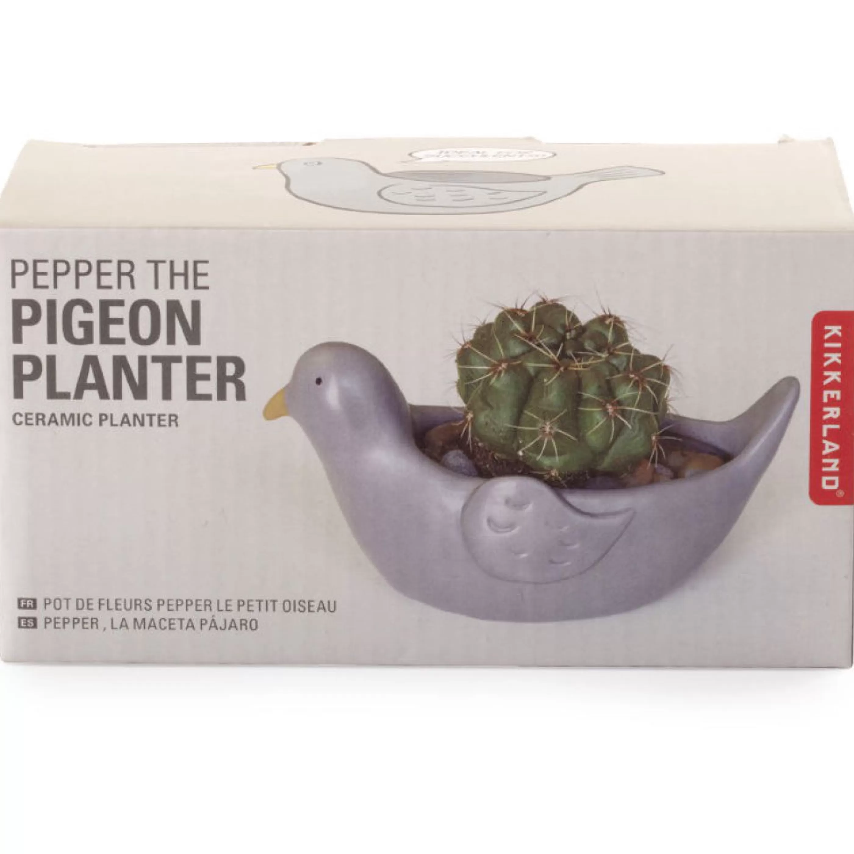 Kikkerland Home Accessories>Pepper The Pigeon Planter