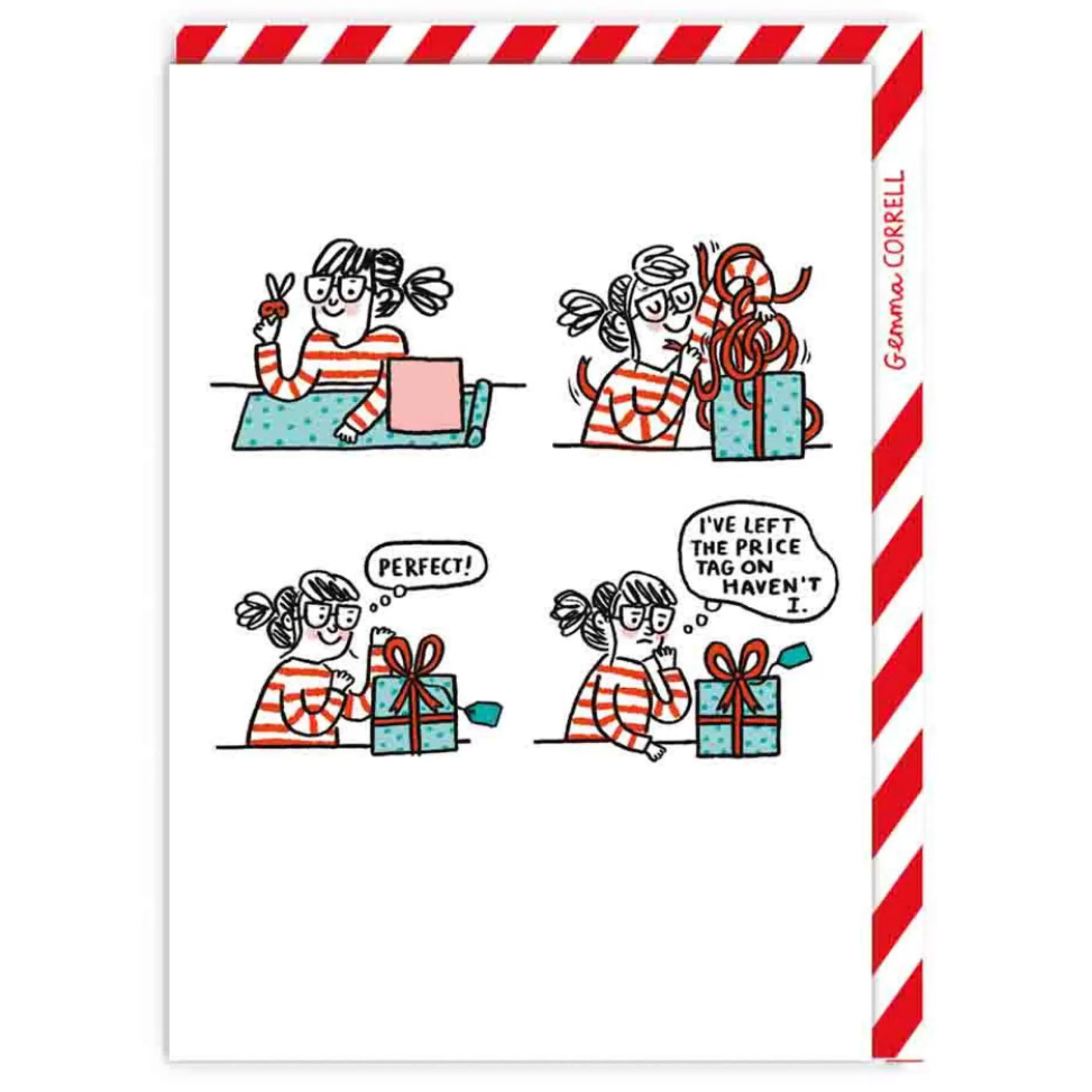 Ohh Deer Perfect Gift Christmas Card Sale