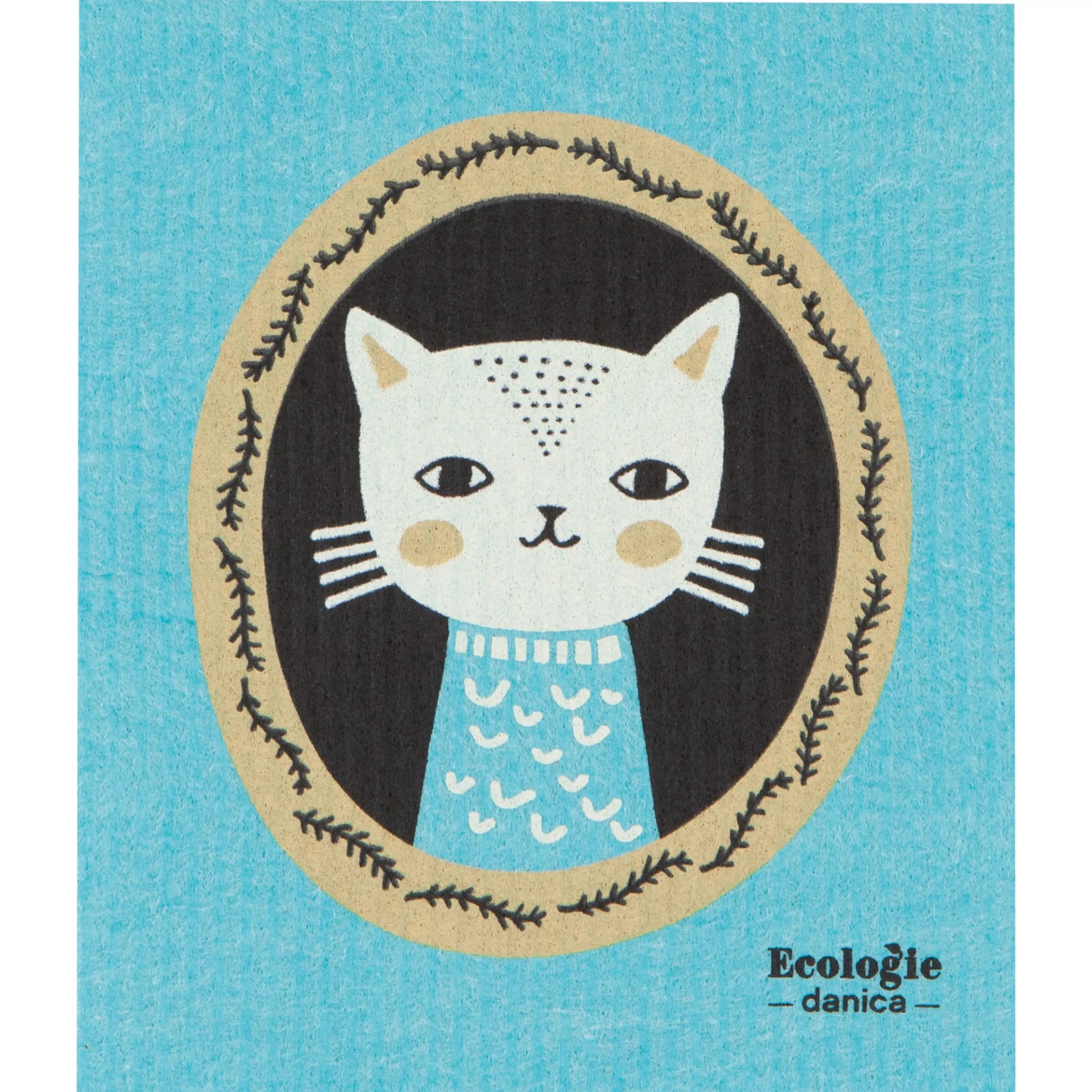 Danica Kitchen & Dining>Picture Purrfect Swedish Sponge Cloth