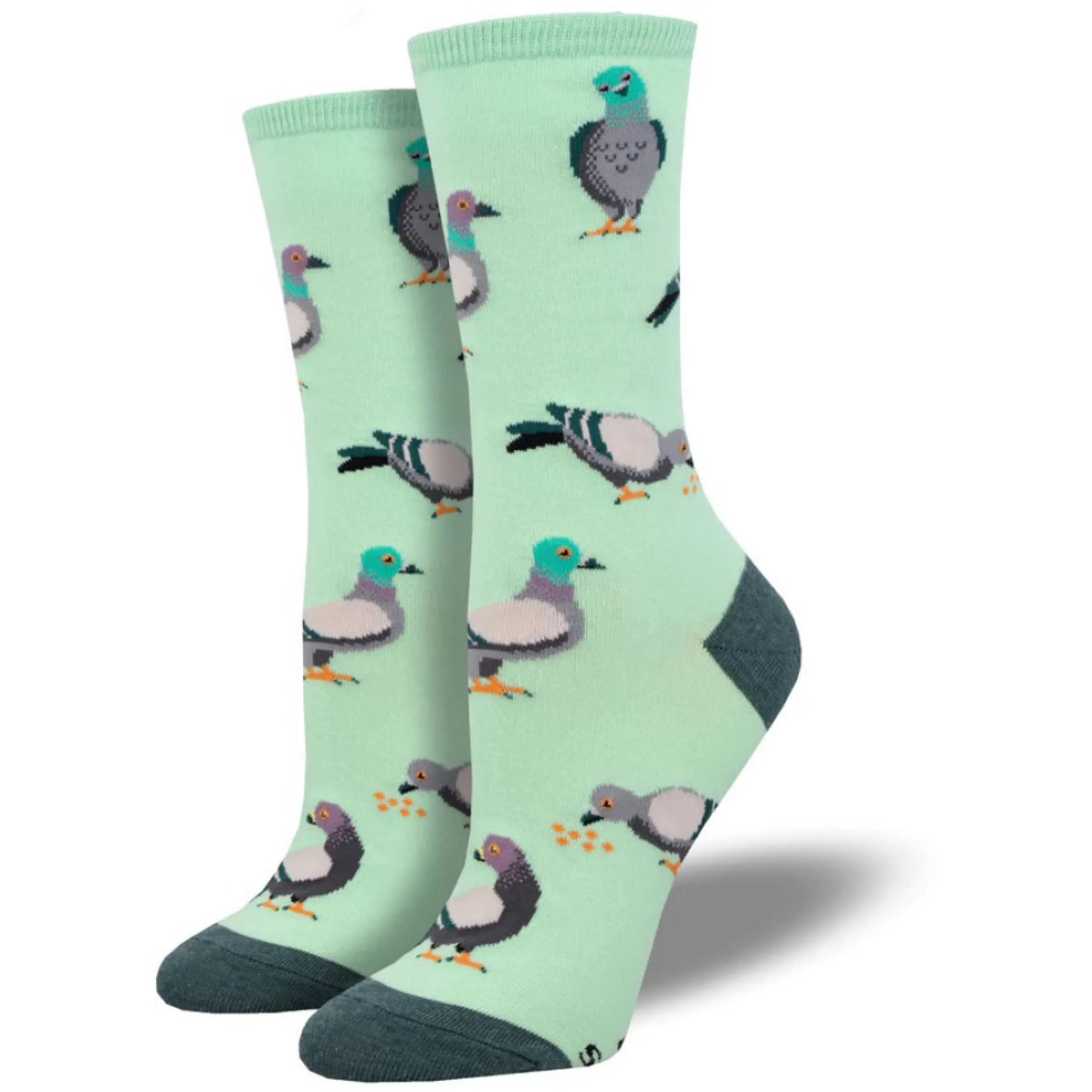 SockSmith Women's Socks>Pigeon Socks Mint