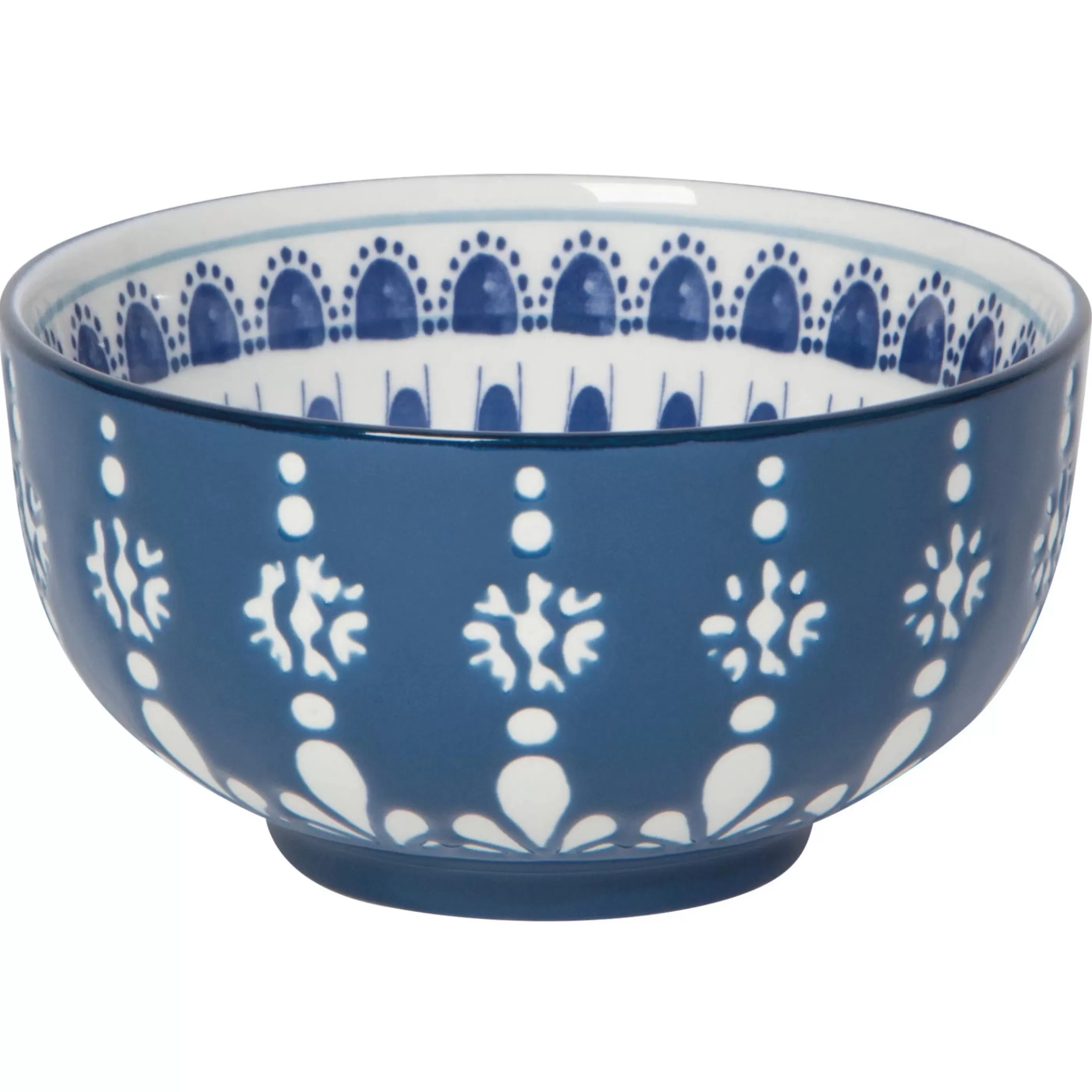 Danica Kitchen & Dining>Porto Stamped Bowl Small 4.75 Inch