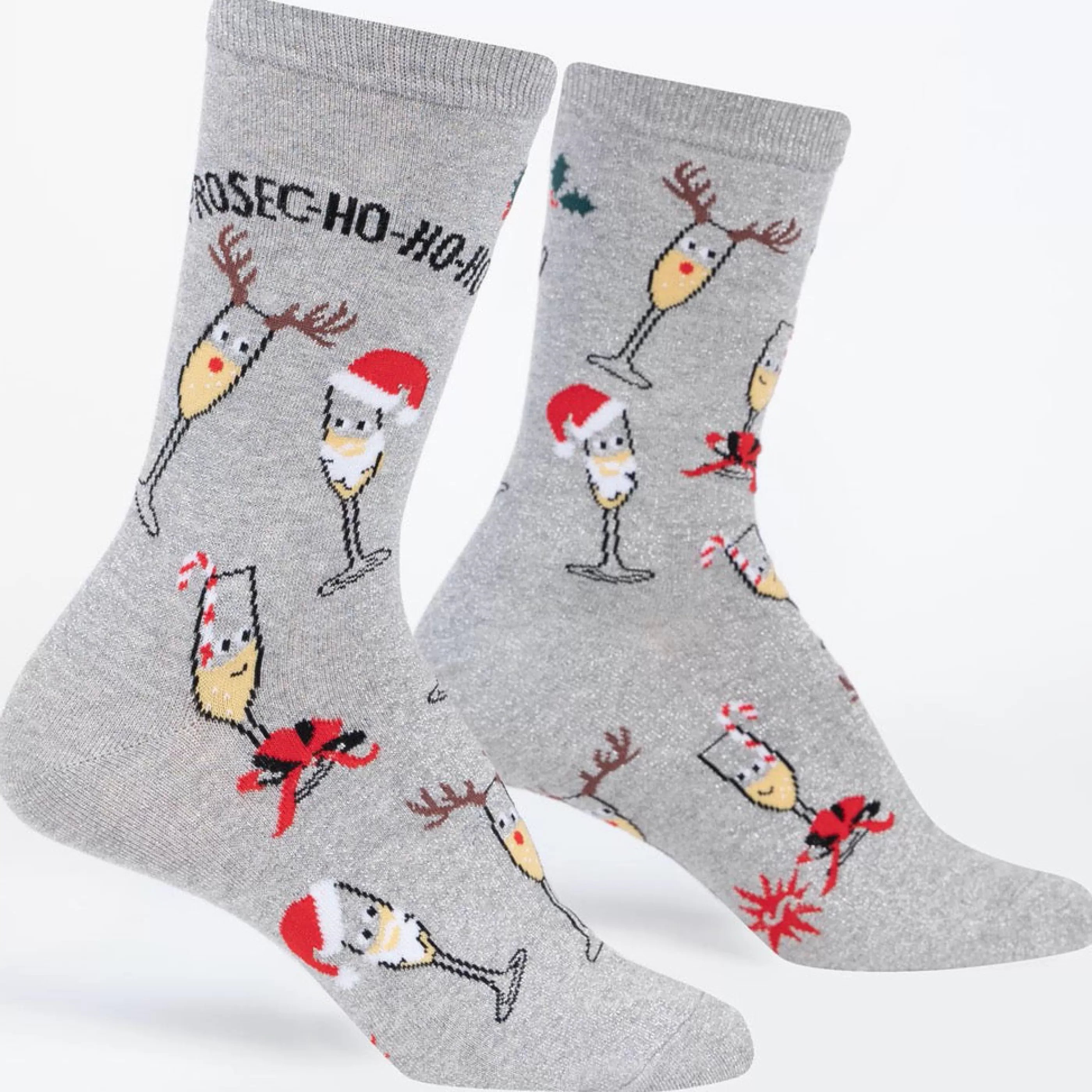 Sock It To Me Prosec-Ho-Ho-Ho Women's Crew Socks Outlet