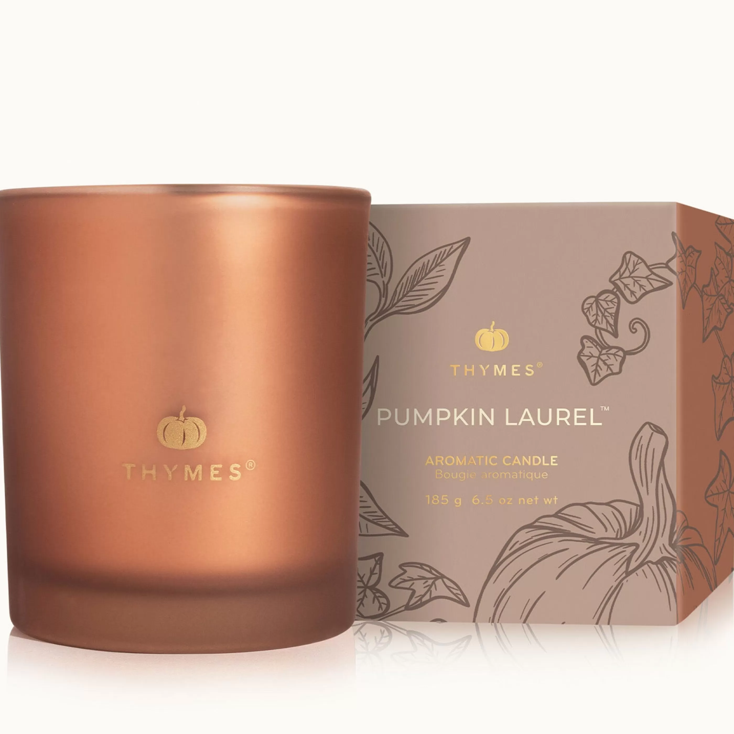 Thymes Candles & Home Fragrances>Pumpkin Laurel Aromatic Candle