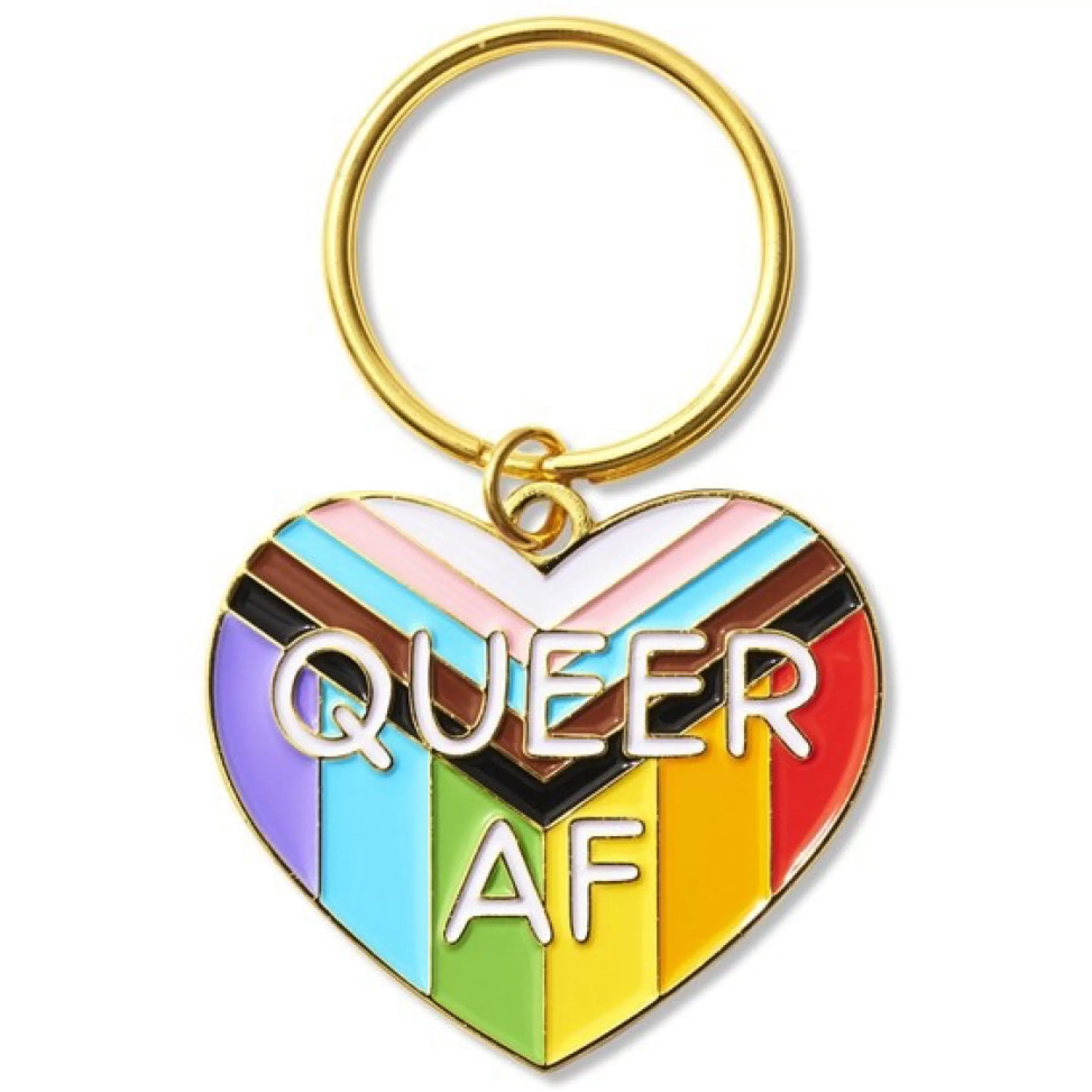 The Found Pins, Patches & Keychains>Queer Af Keychain