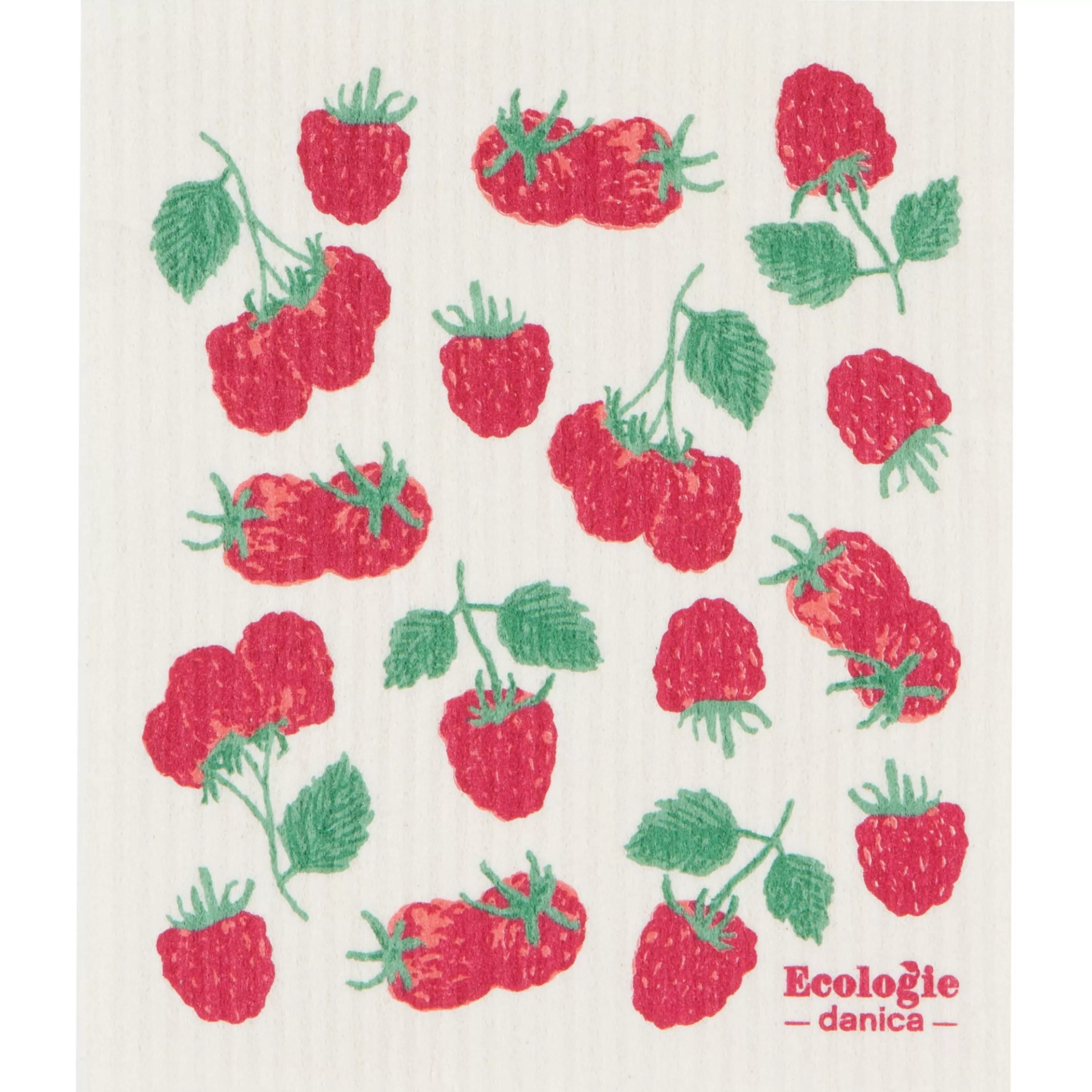 Danica Kitchen & Dining>Raspberries Swedish Sponge Cloth