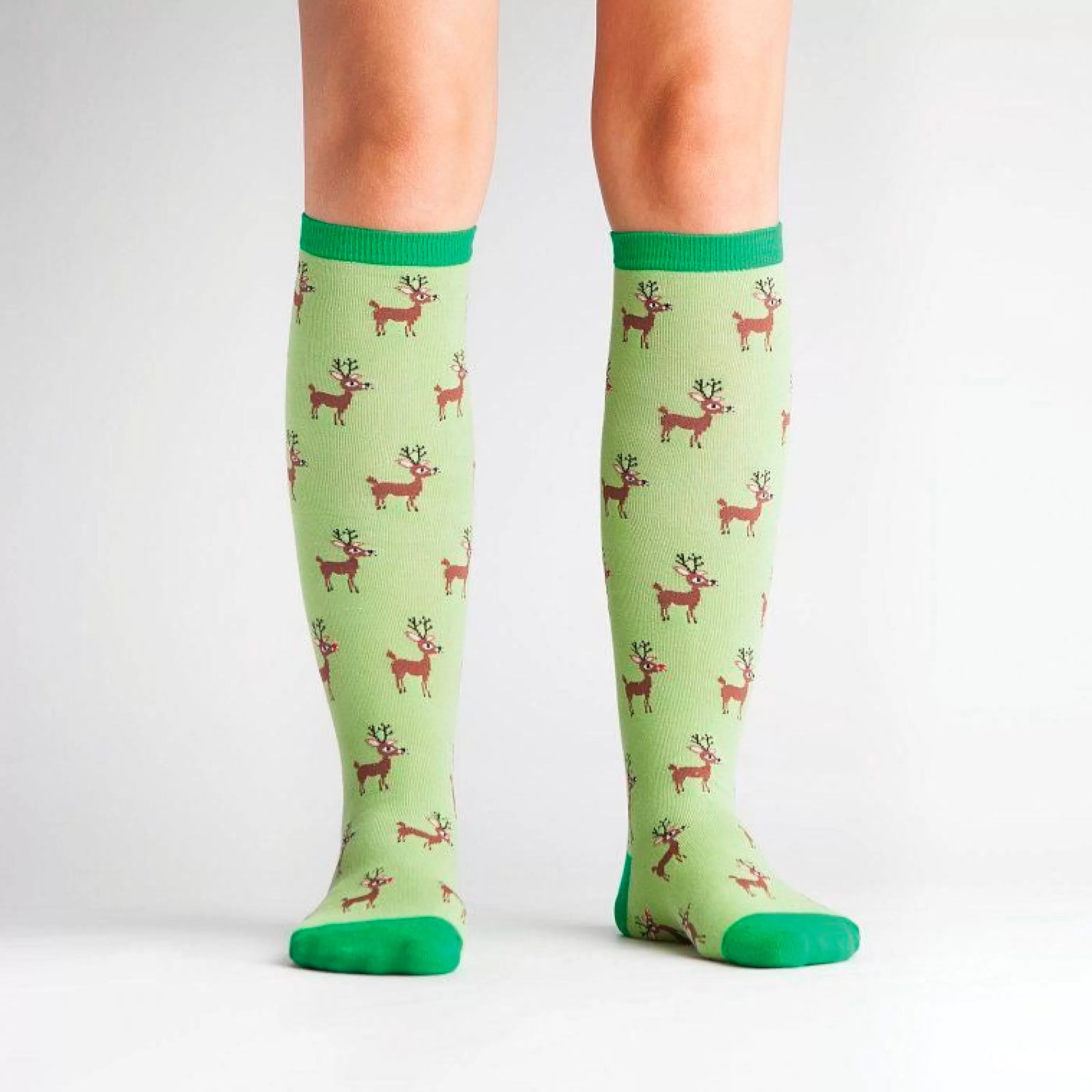 Sock It To Me Reindeer Games Knee High Socks Store