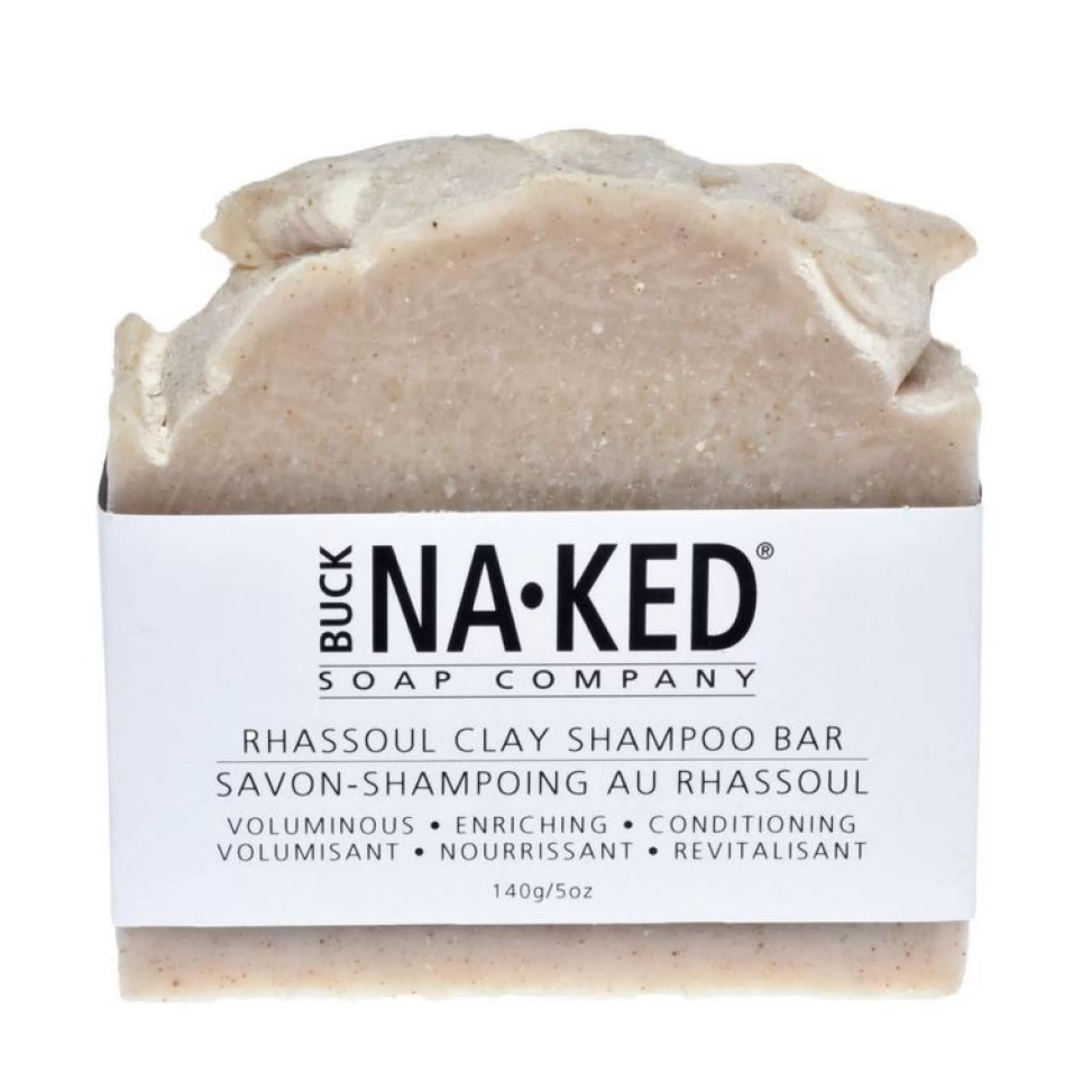 Buck Naked Soap Company Bath & Shower>Rhassoul Clay Shampoo Bar