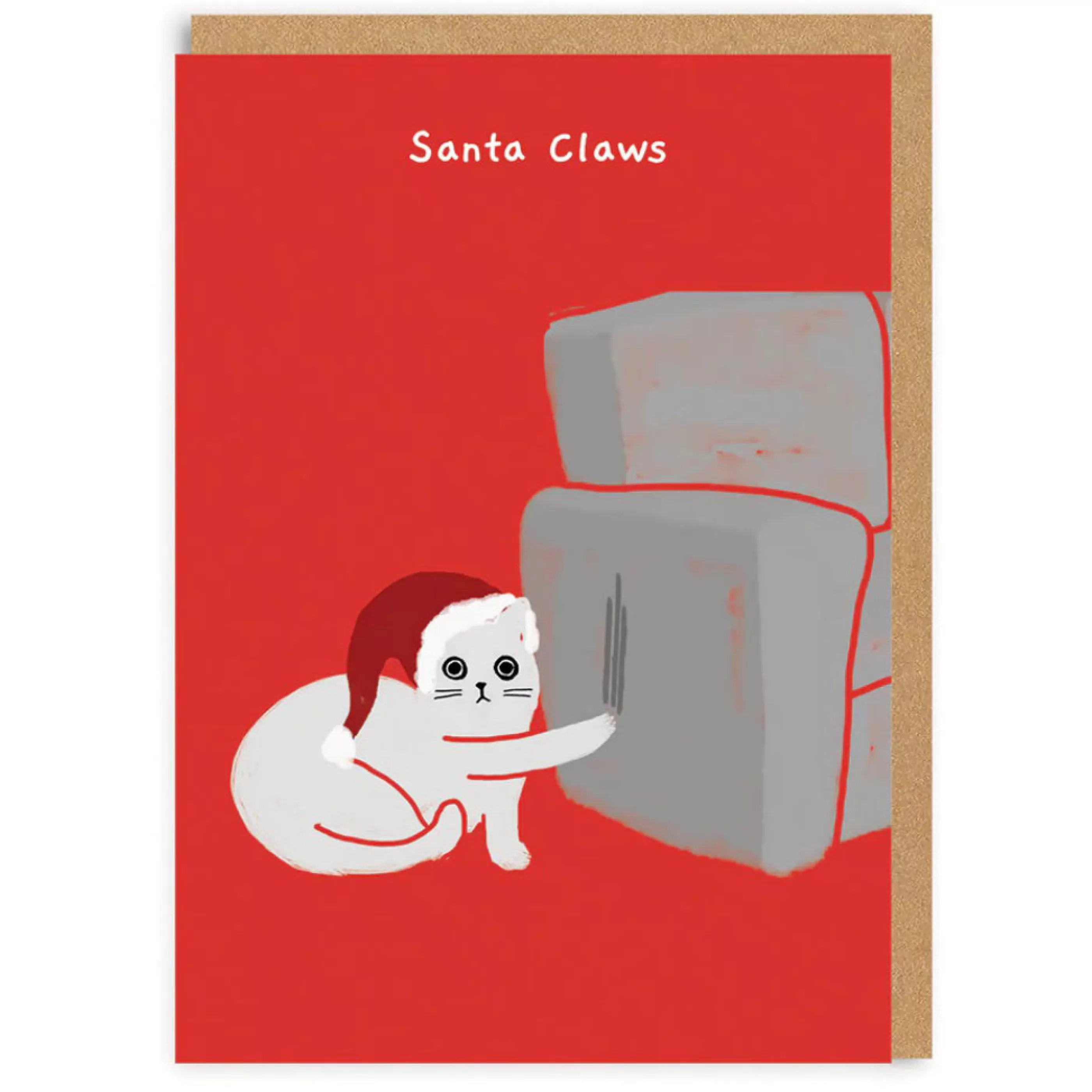 Ohh Deer Santa Claws The Furniture Card Shop