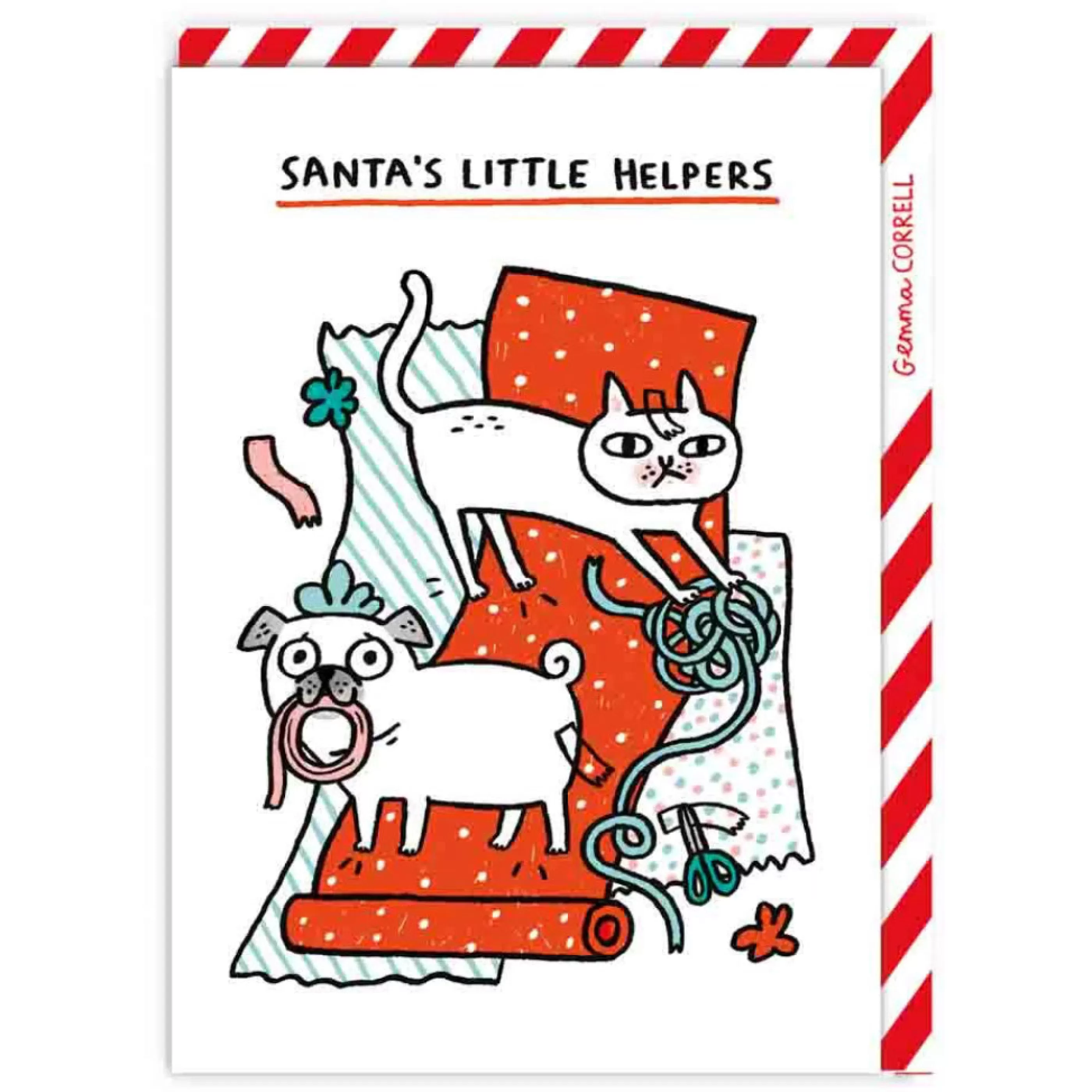 Ohh Deer Santas Little Helpers Christmas Card Best