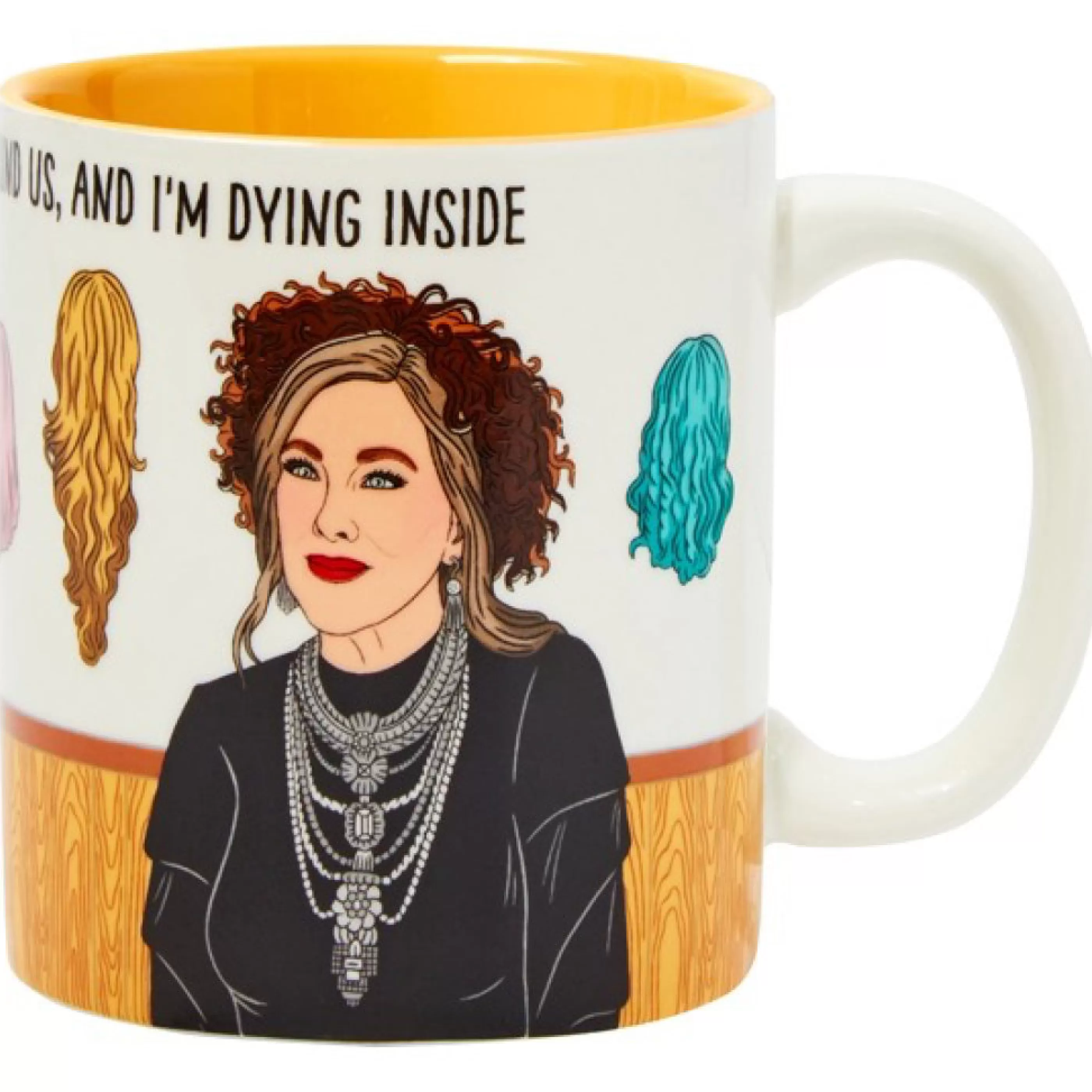 The Found Mugs>Schitt's Creek Moira World Falling Apart Mug