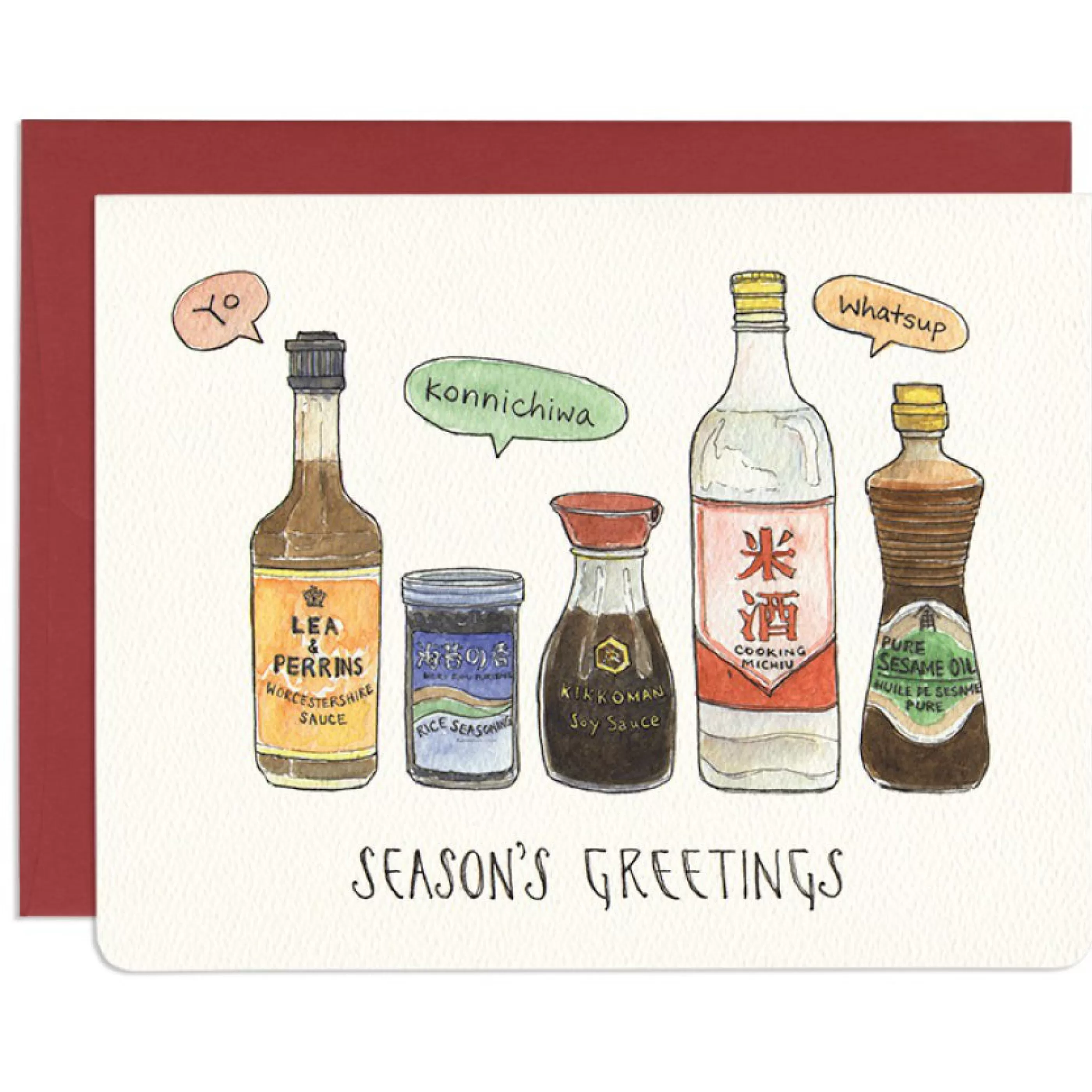 Gotamago Season's Greetings Holiday Boxed Notecards Discount