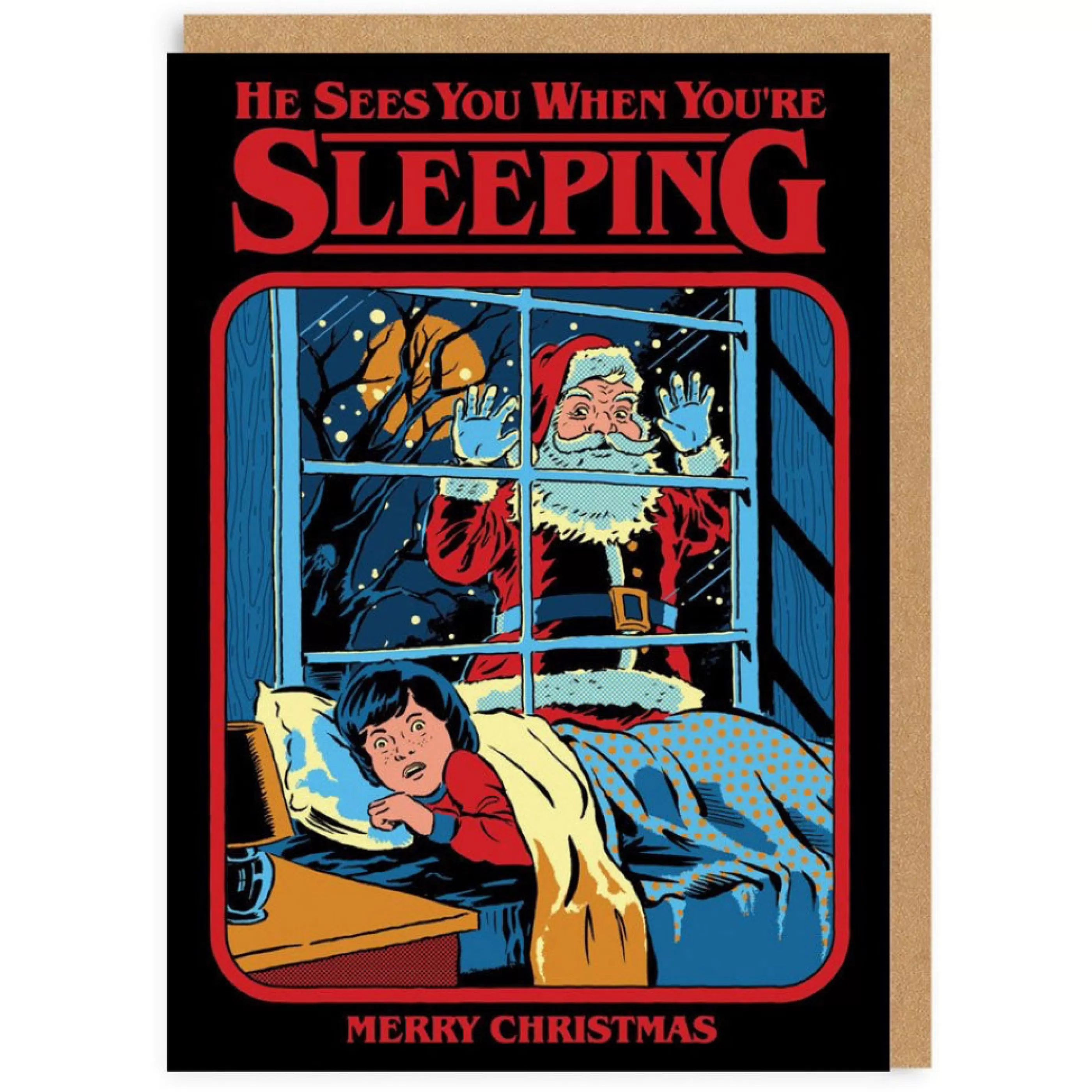 Ohh Deer Sees You When You'Re Sleeping Card Best