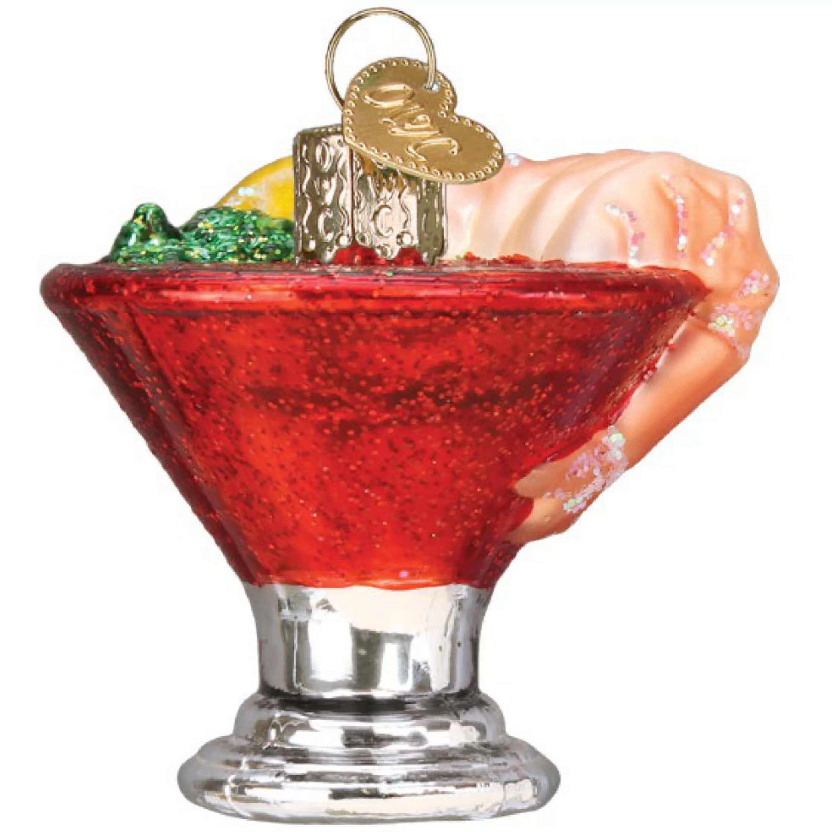 Old World Christmas Shrimp Cocktail Ornament Best