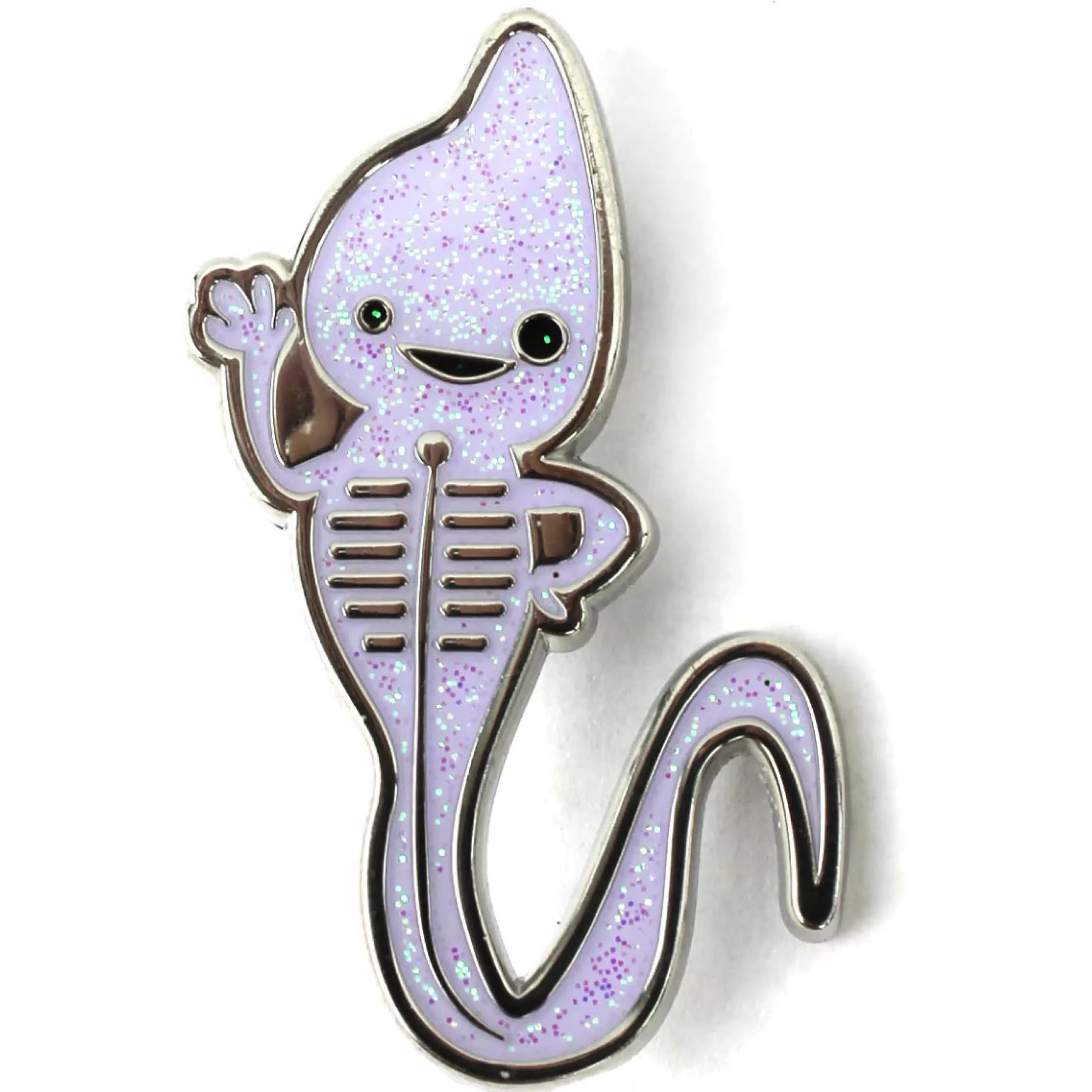 I Heart Guts Pins, Patches & Keychains>Sperm Sparkly Lapel Pin