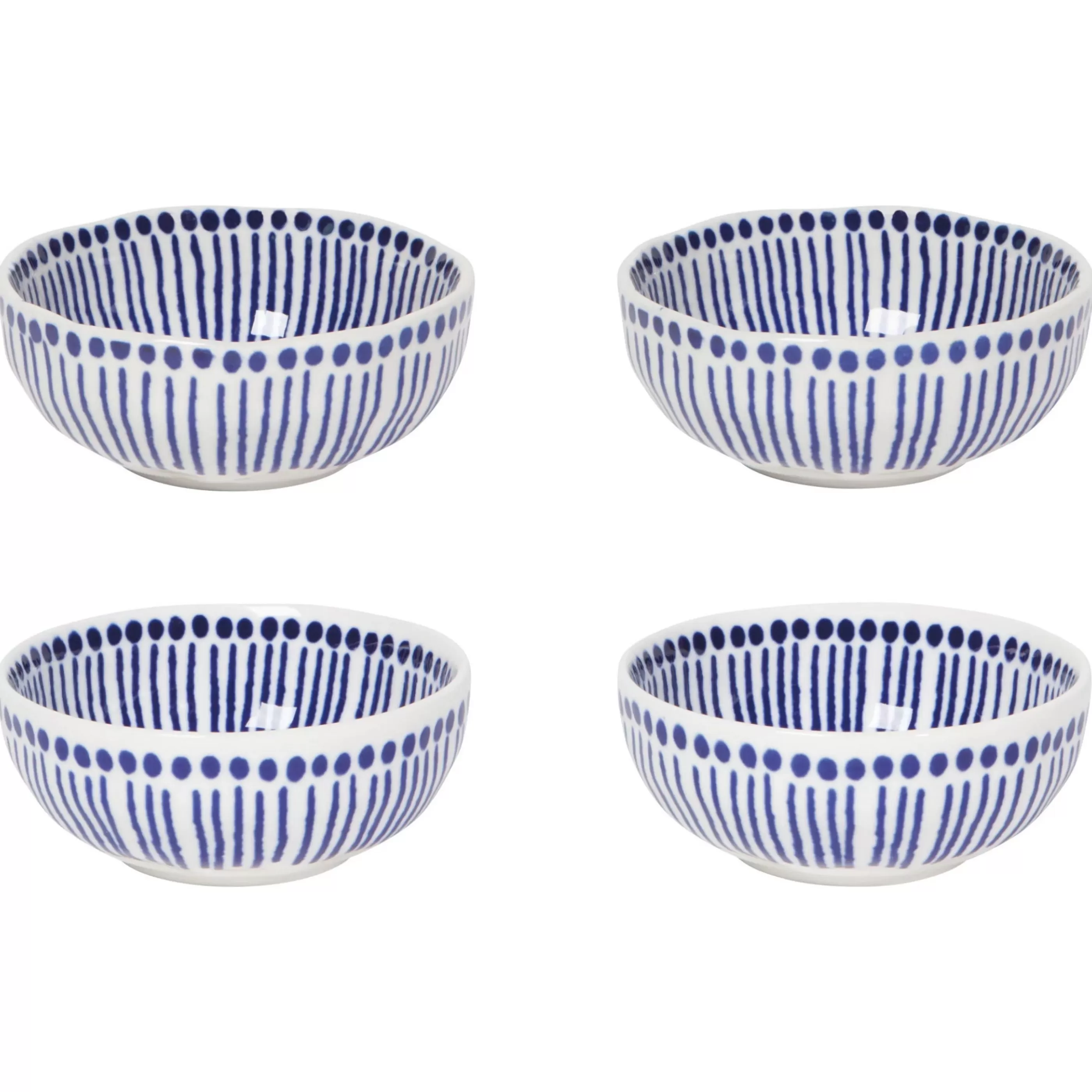 Danica Kitchen & Dining>Sprout Stamped Pinch Bowls Set Of 4