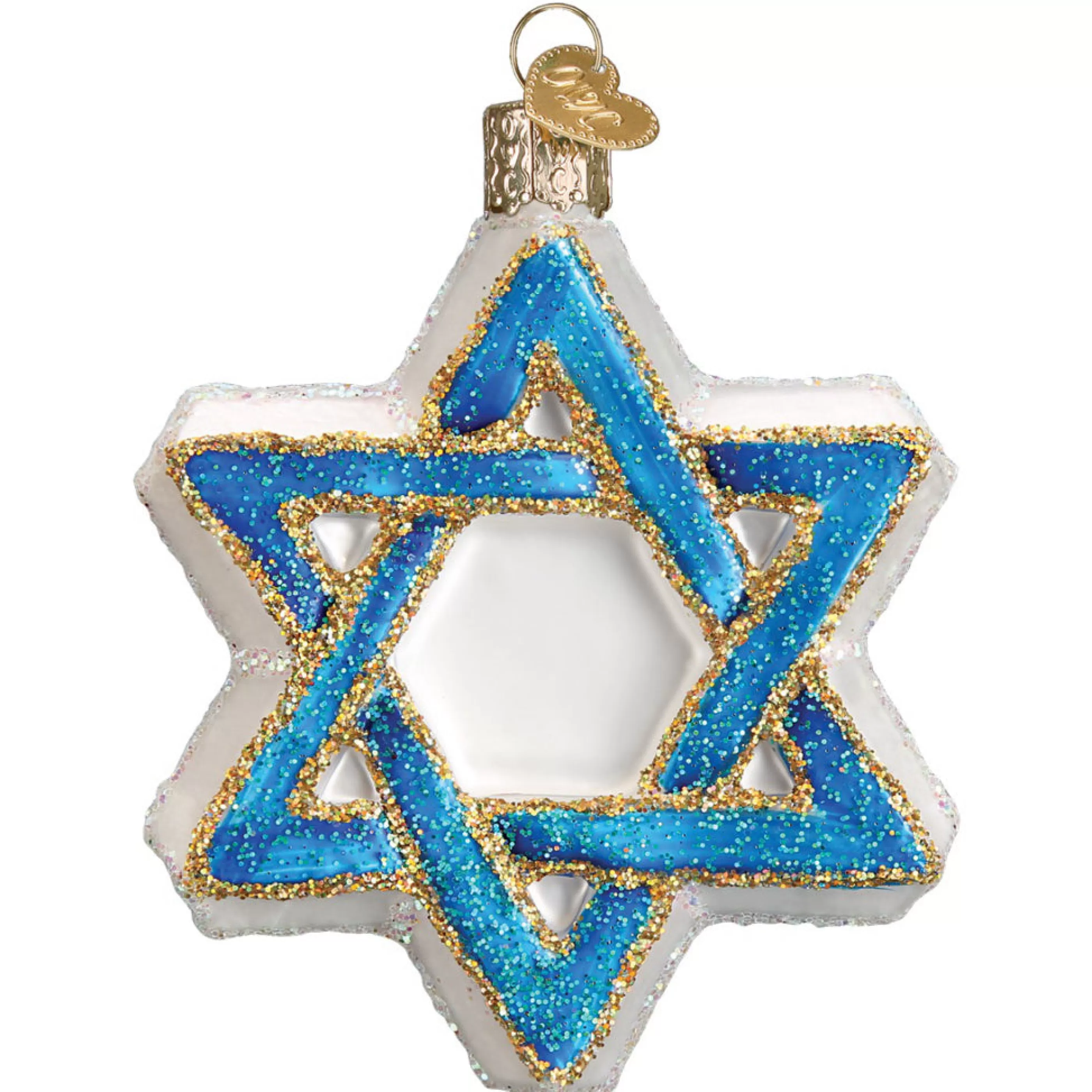 Old World Christmas Star Of David Ornament New