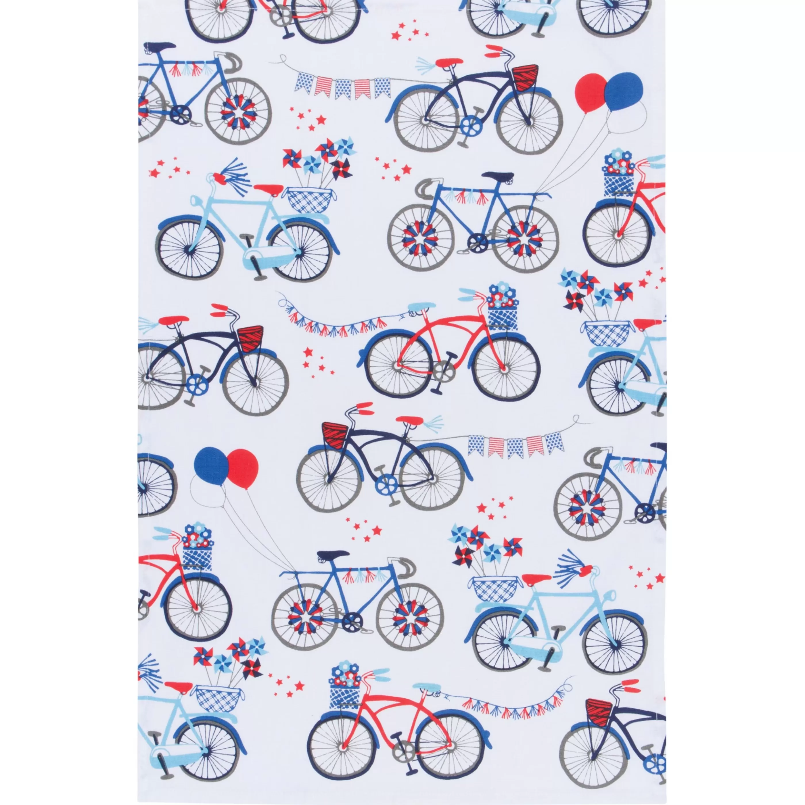 Danica Kitchen & Dining>Stars & Spokes Printed Dishtowel