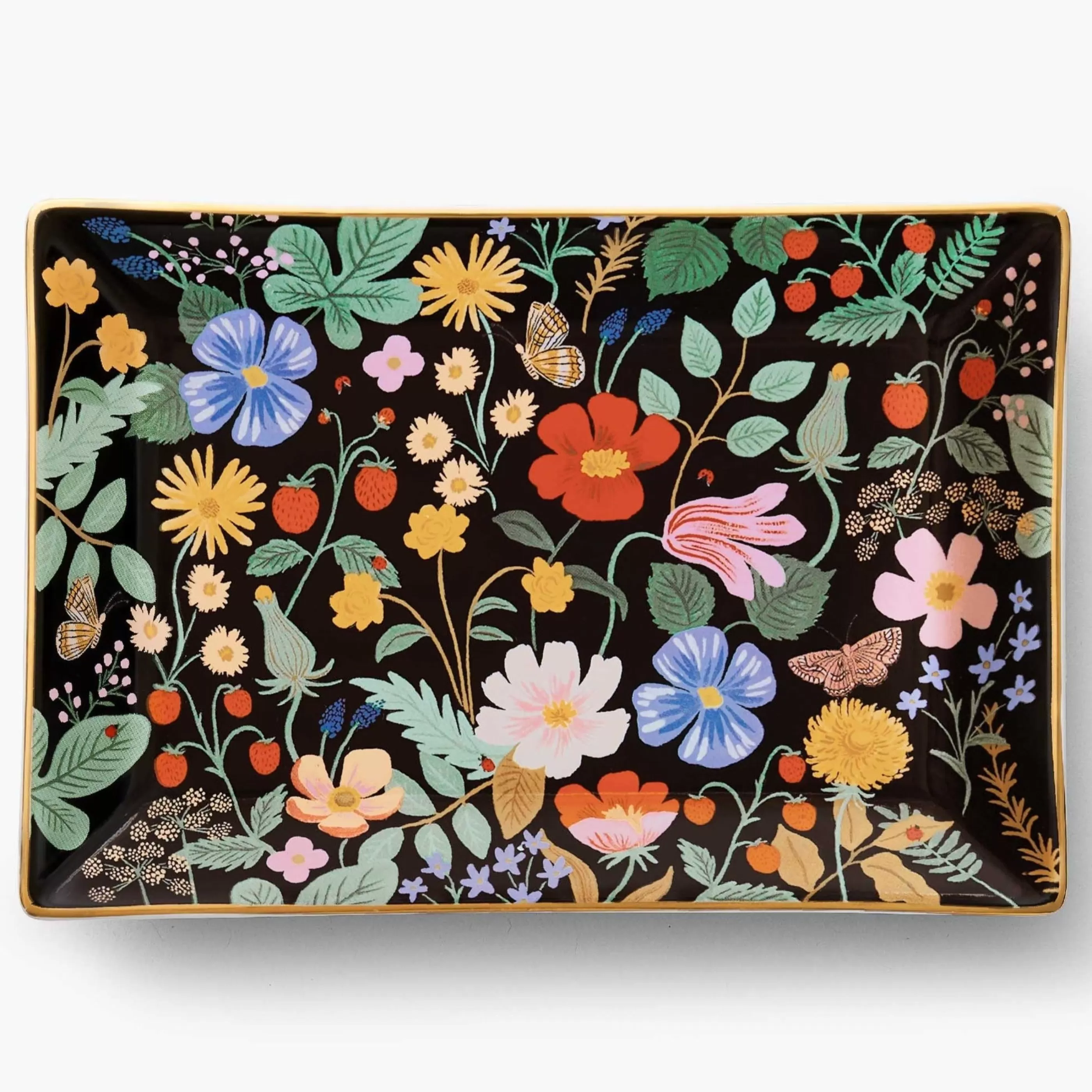 Rifle Paper Co. Home Accessories>Strawberry Fields Catchall Tray