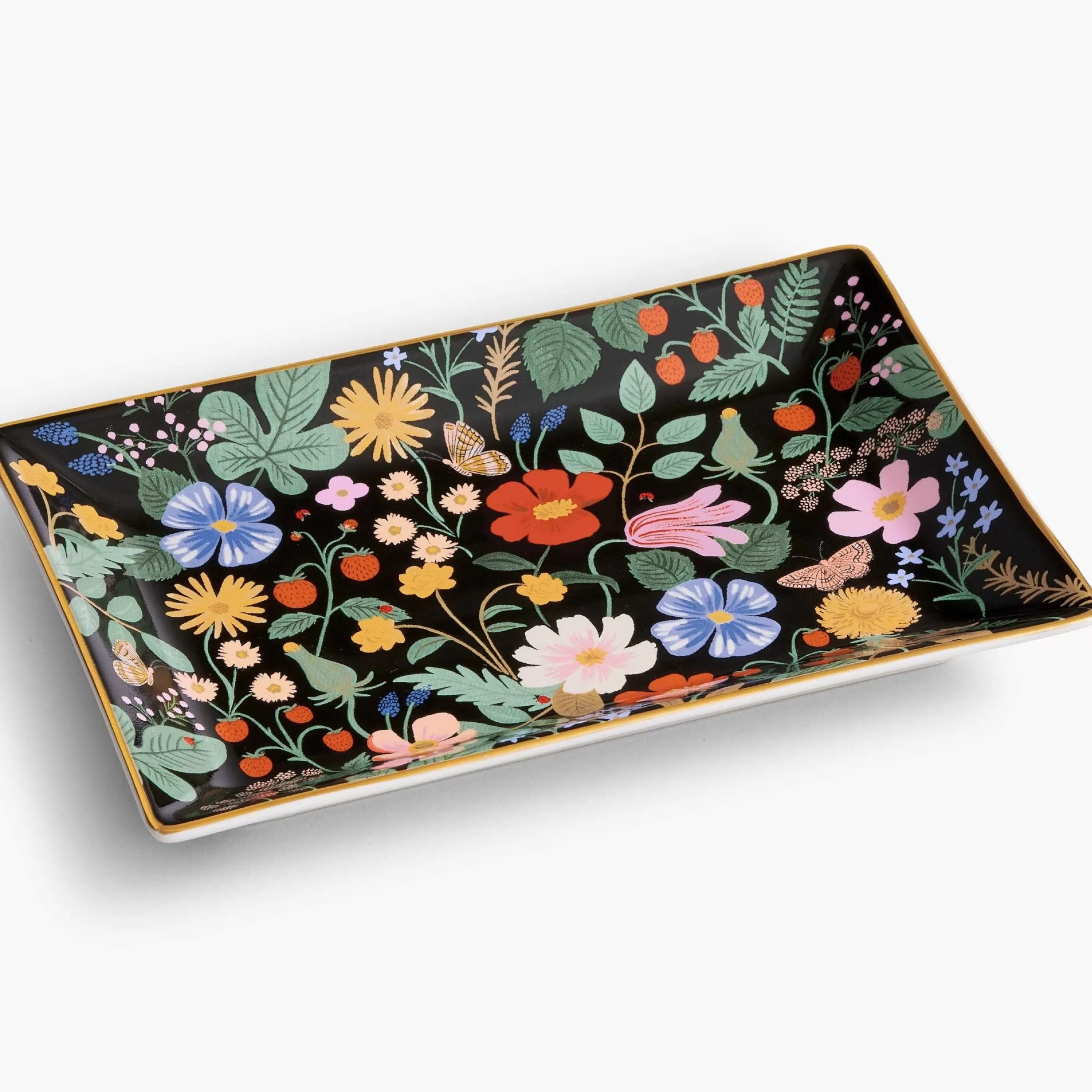 Rifle Paper Co. Home Accessories>Strawberry Fields Catchall Tray