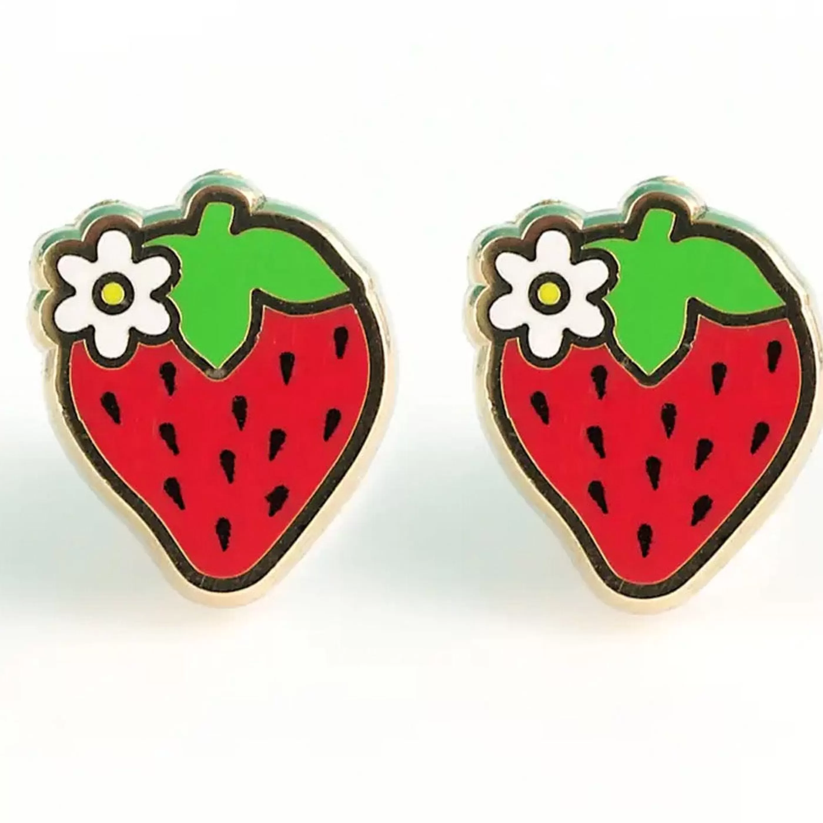 LuxCups Creative Jewellery>Strawberry Fields Earrings