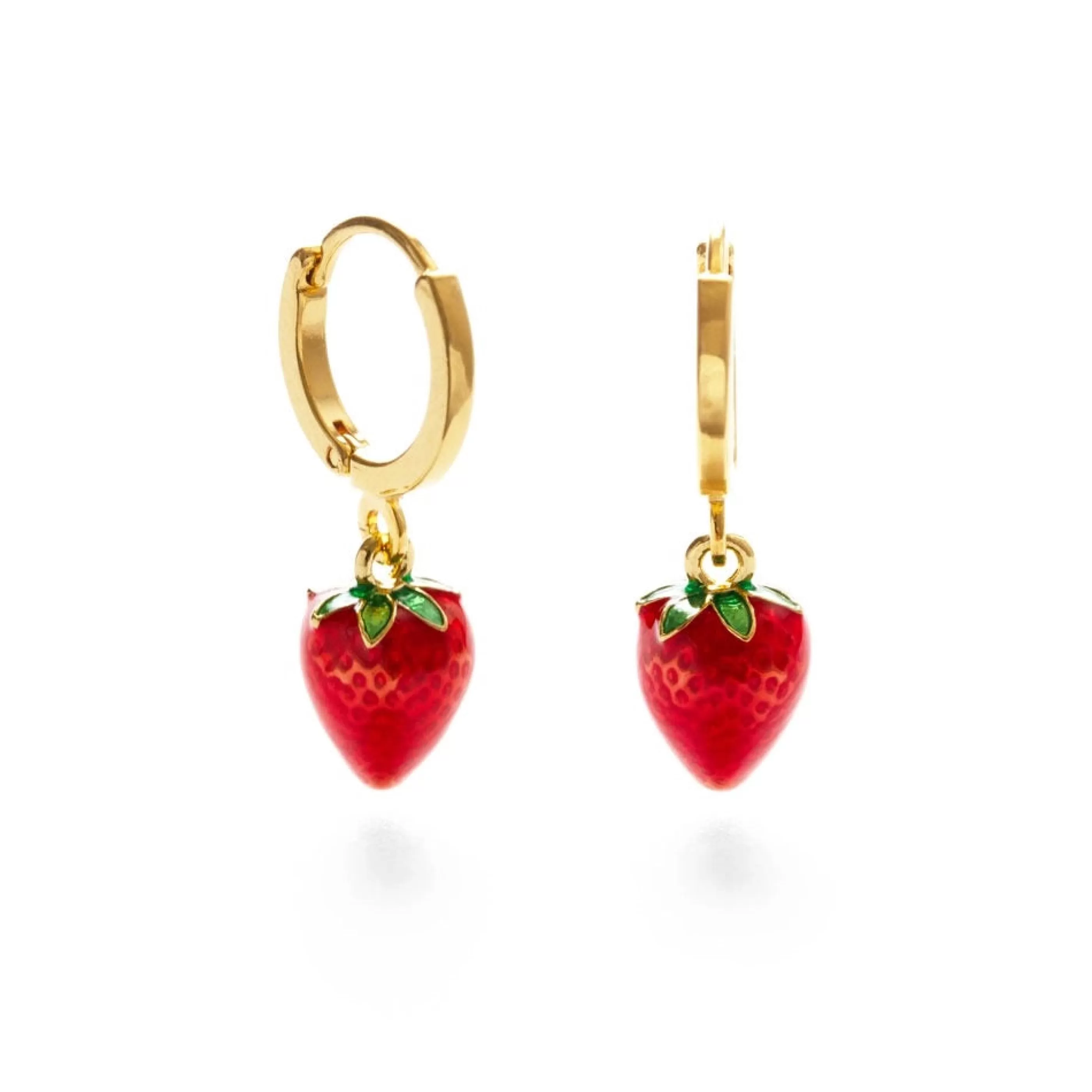 Amano Studio Jewellery>Strawberry Huggie Hoops