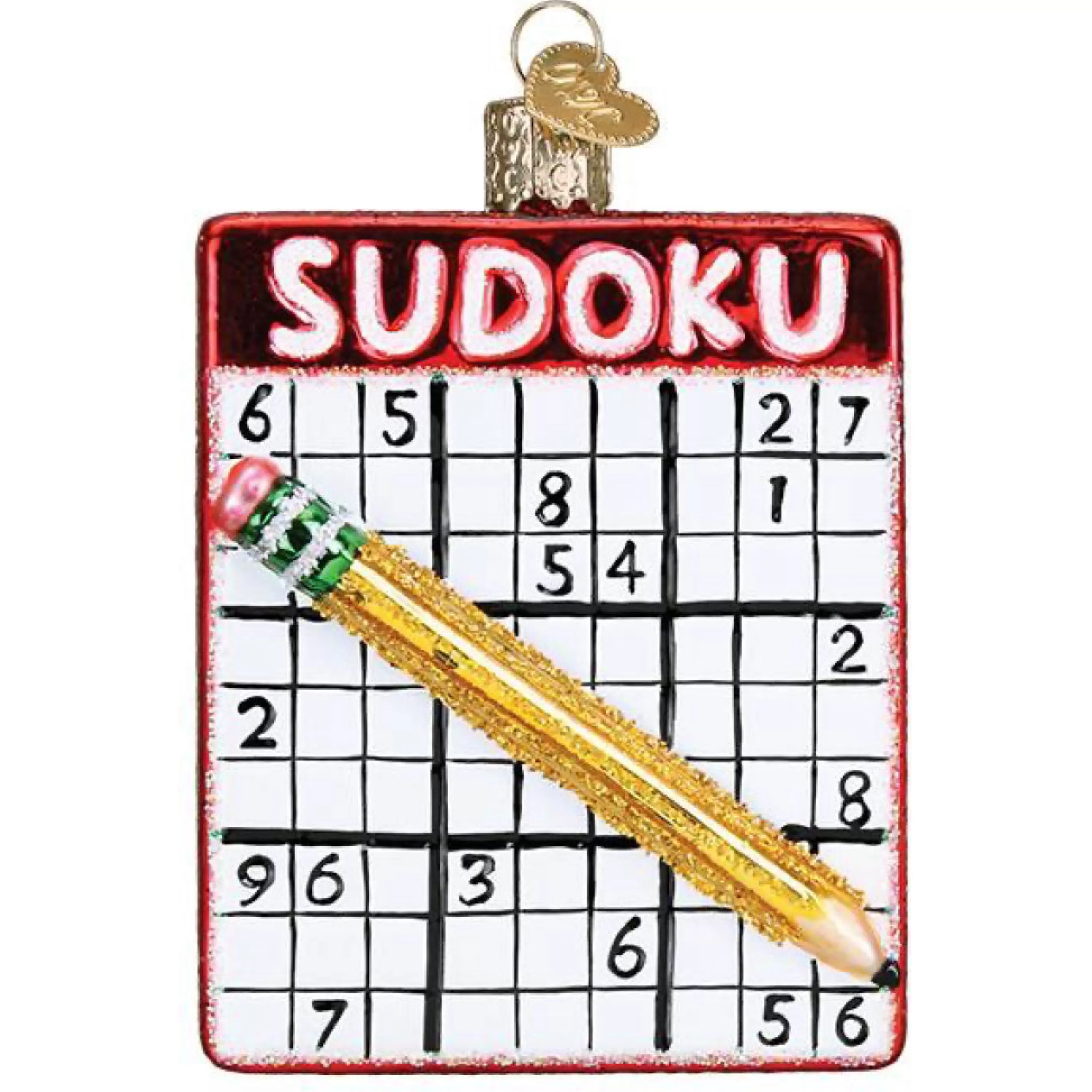 Old World Christmas Sudoku Ornament Discount