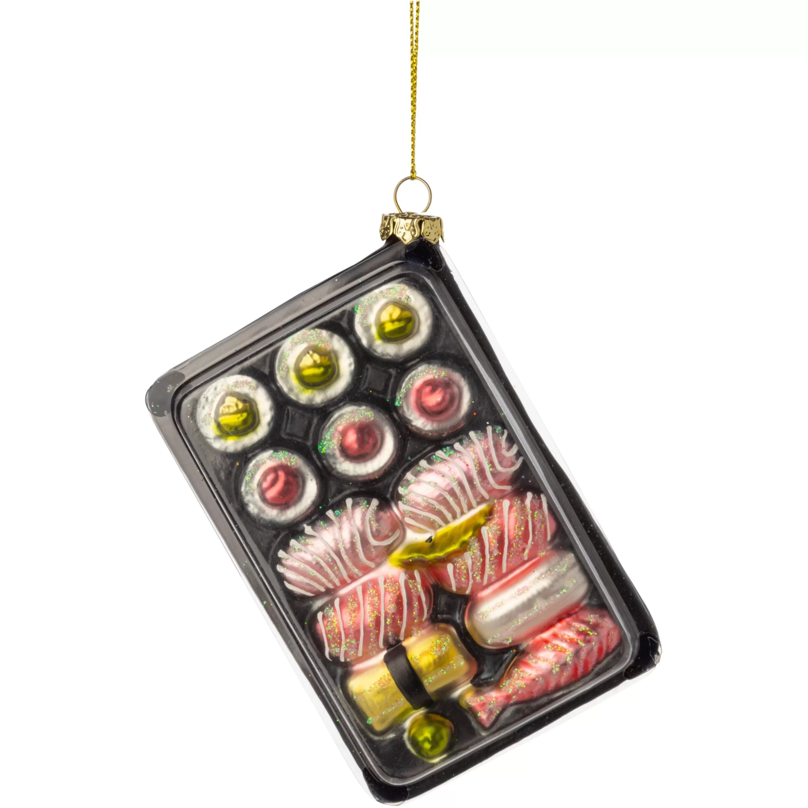 Silver Tree Sushi Tray Ornament Hot