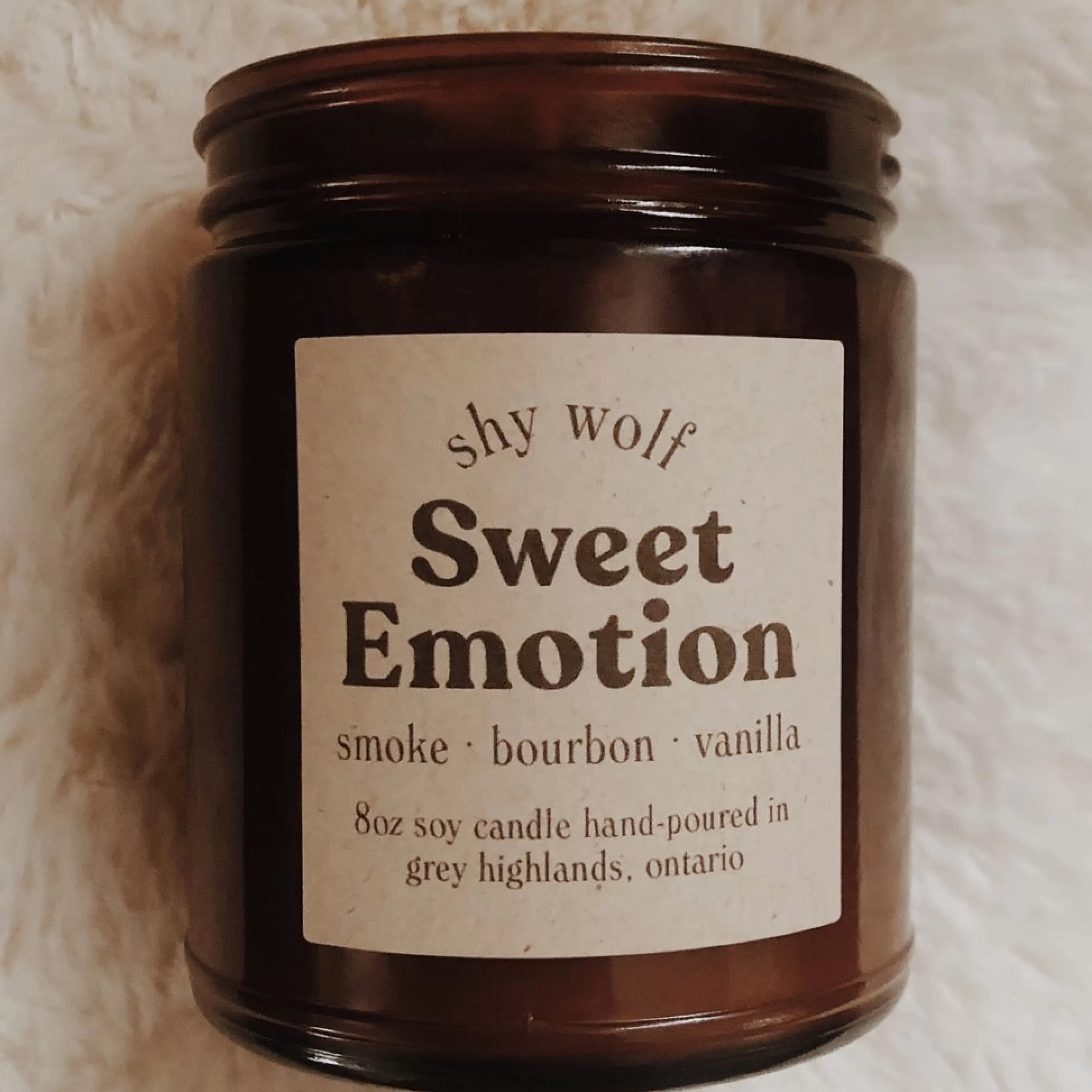 Shy Wolf Candles Candles & Home Fragrances>Sweet Emotion Soy Wax Candle