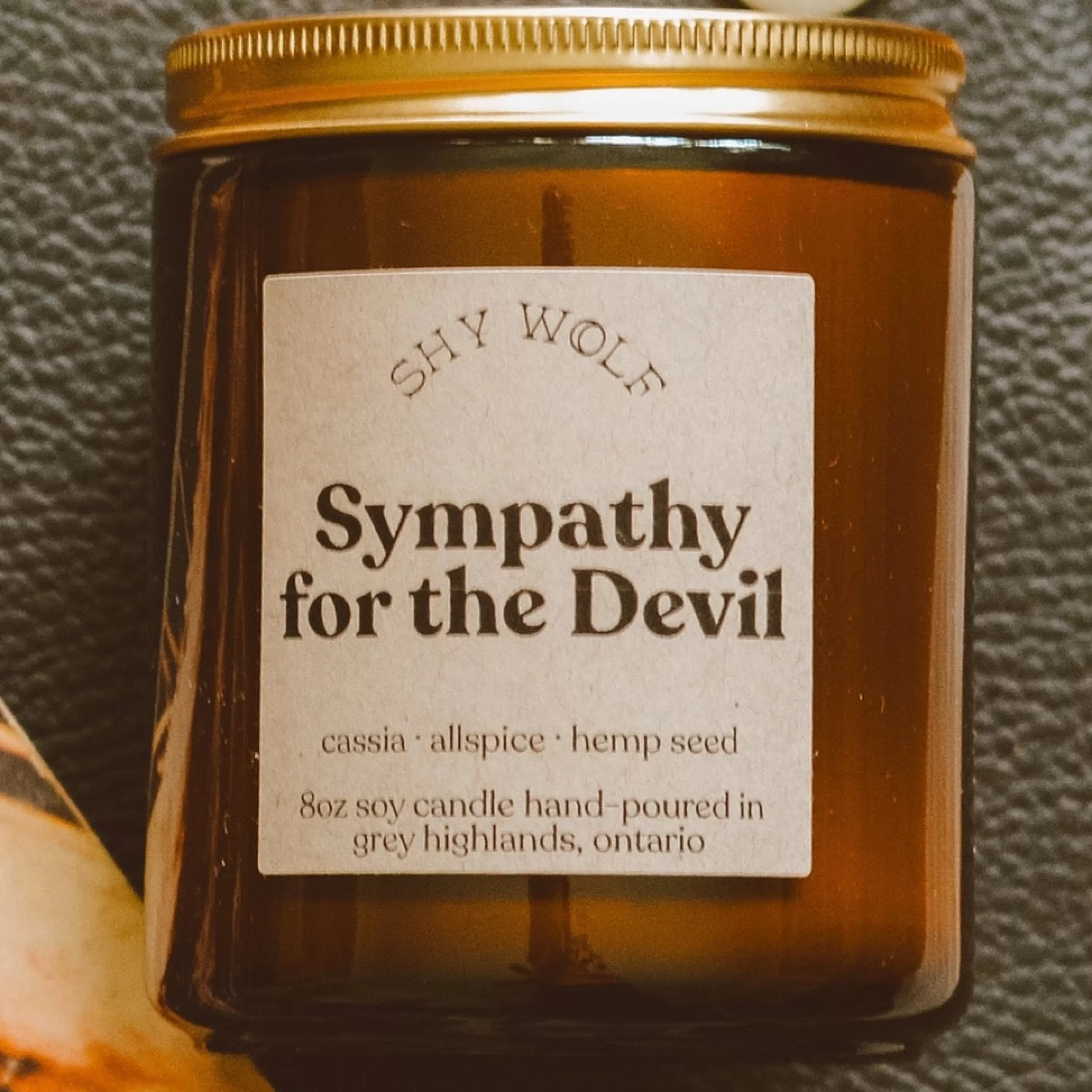 Shy Wolf Candles Candles & Home Fragrances>Sympathy For The Devil Soy Wax Candle