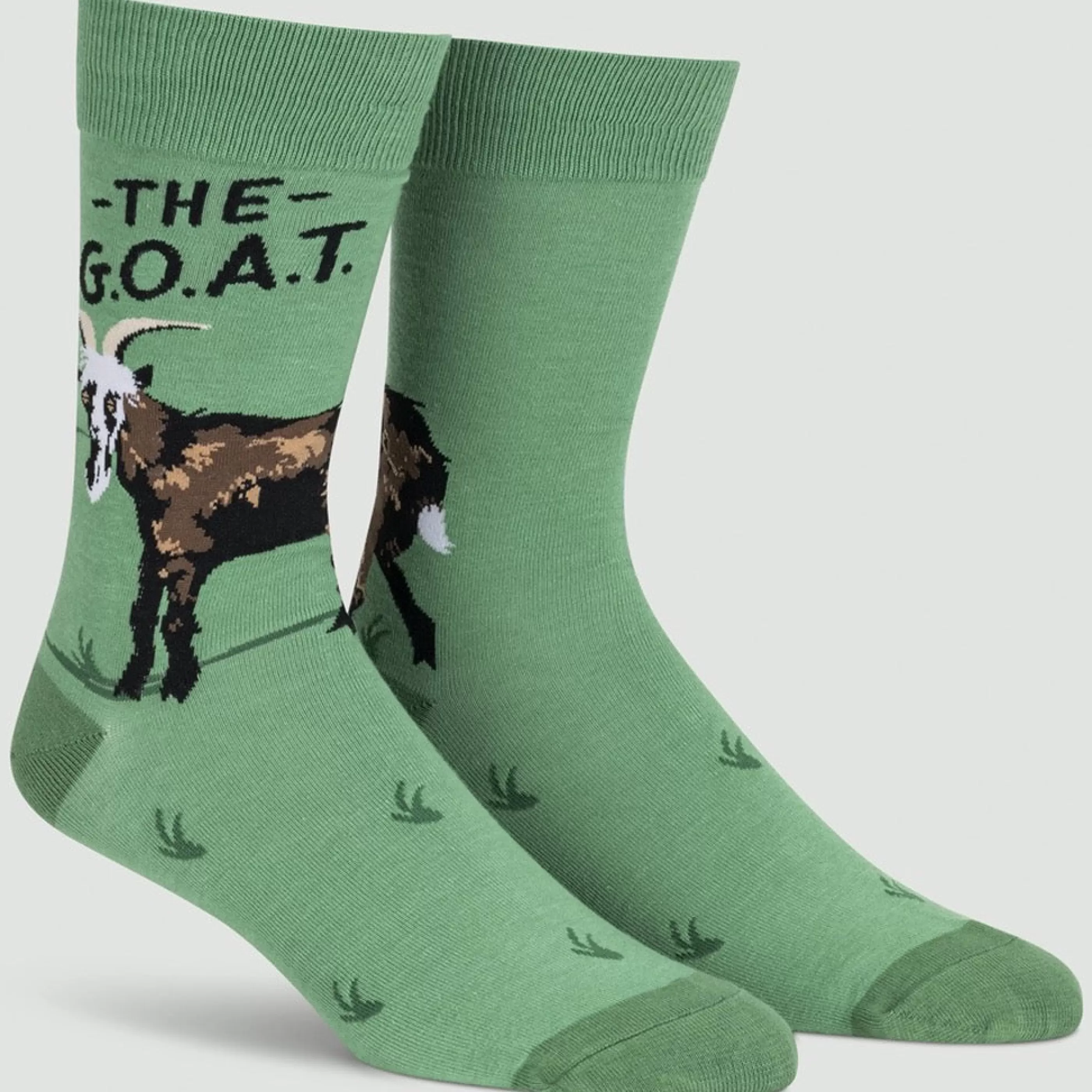 Sock It To Me Men's Socks>The G.O.A.T. Men's Crew Socks