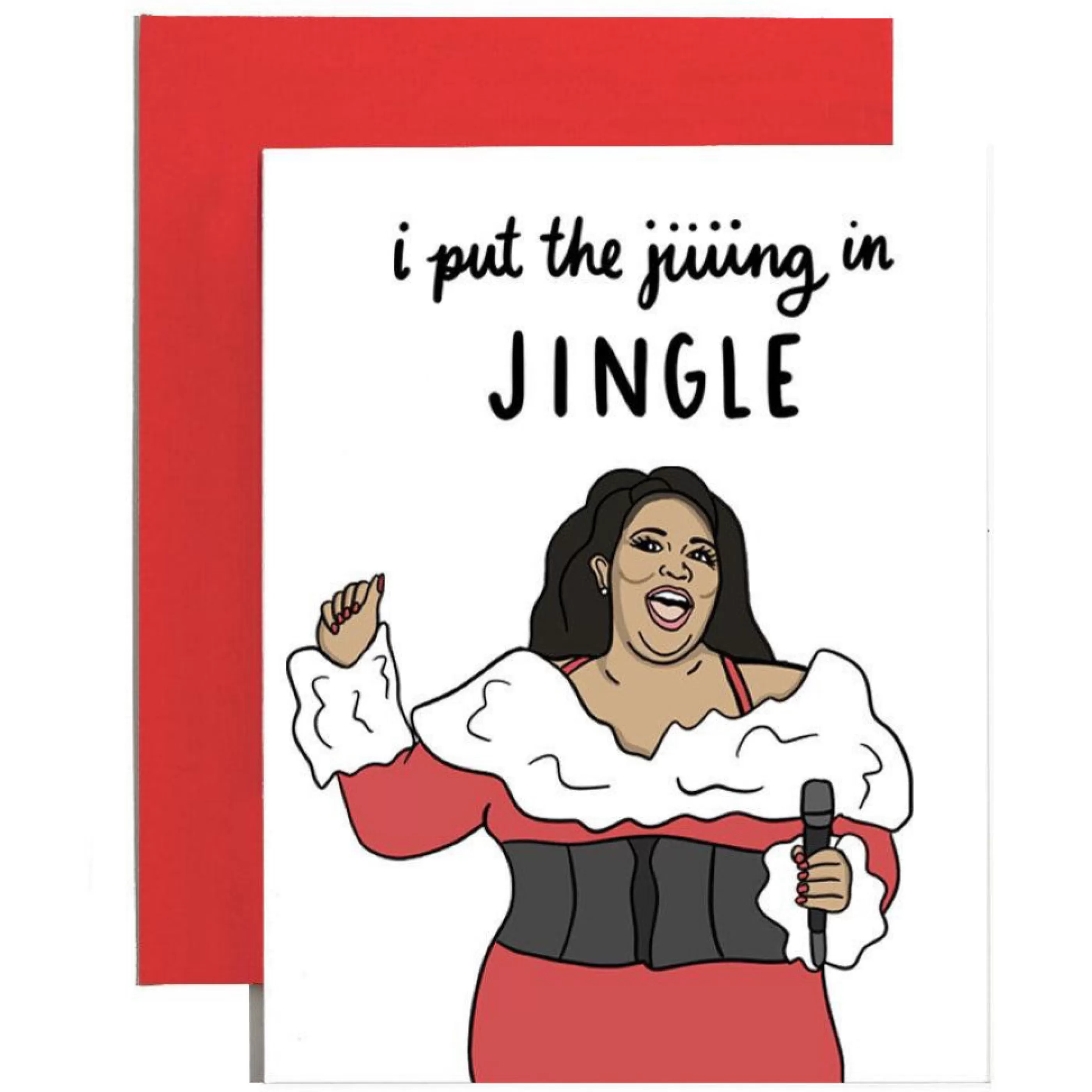 Brittany Paige The Jing In Jingle Lizzo Card Hot