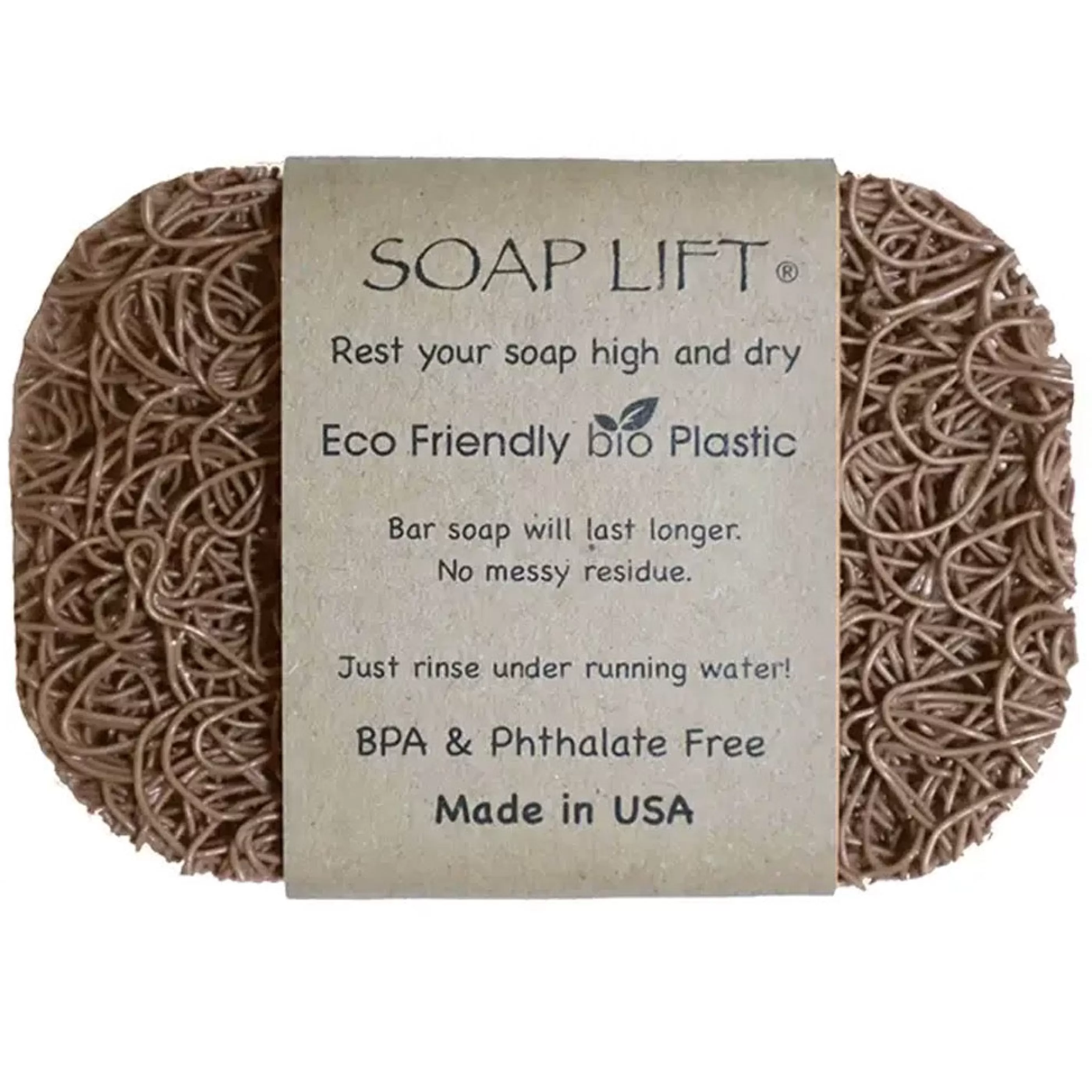 Soap Lift Bath & Shower>The Original Soap Saver - Tan