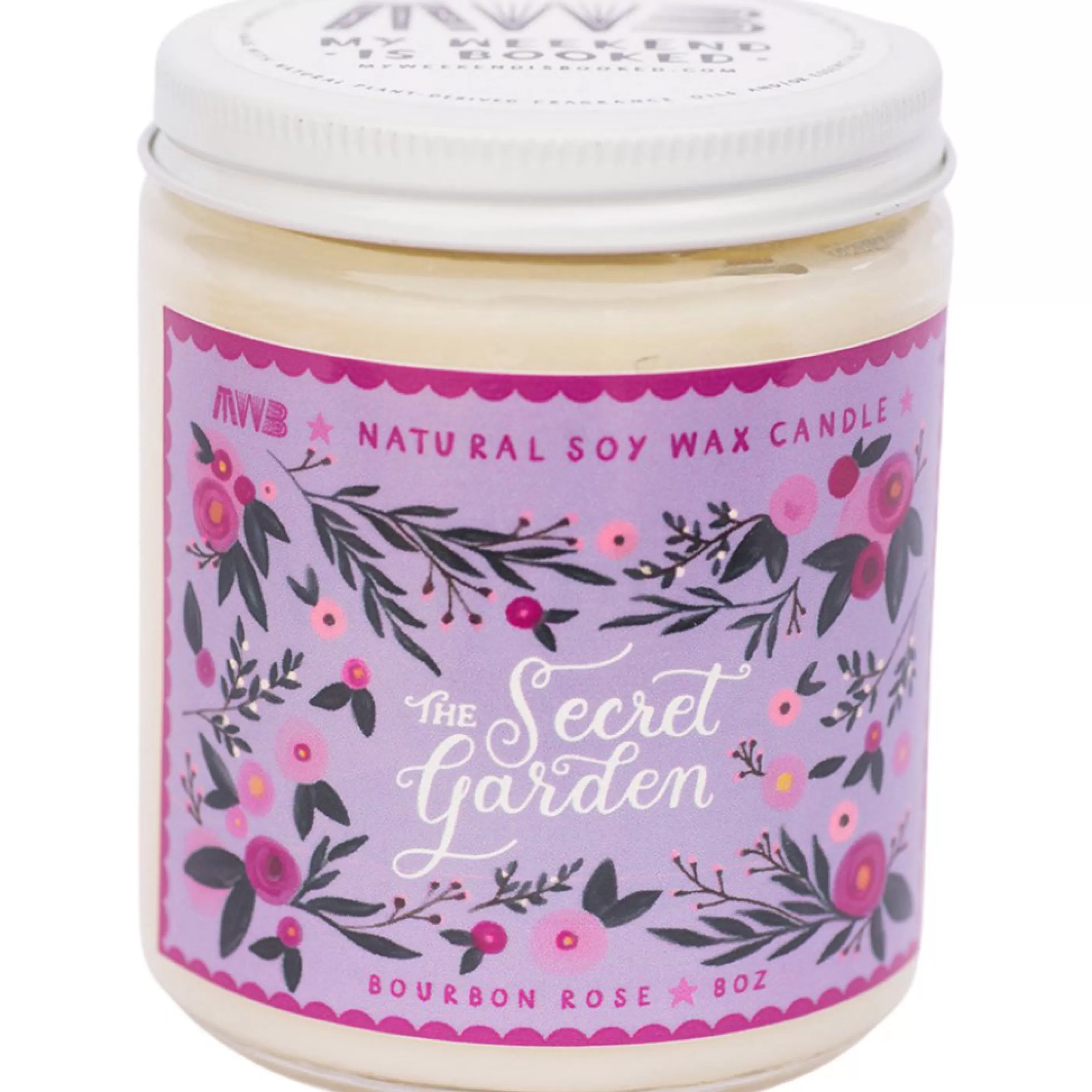 My Weekend Is Booked Candles & Home Fragrances>The Secret Garden Soy Candle